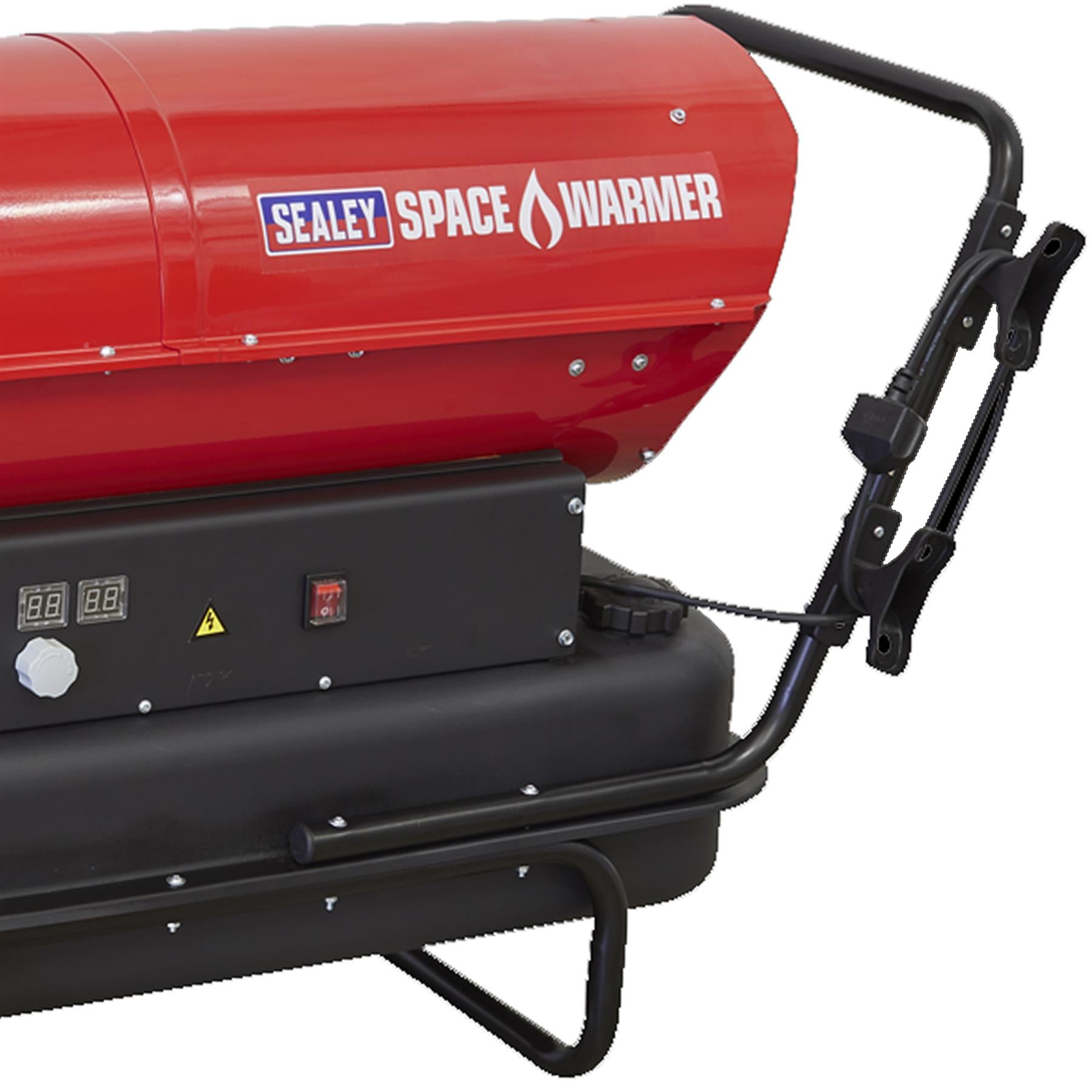 Space Warmer Kerosene/Diesel Heater Sealey 340,000BTU/HR With Wheels
