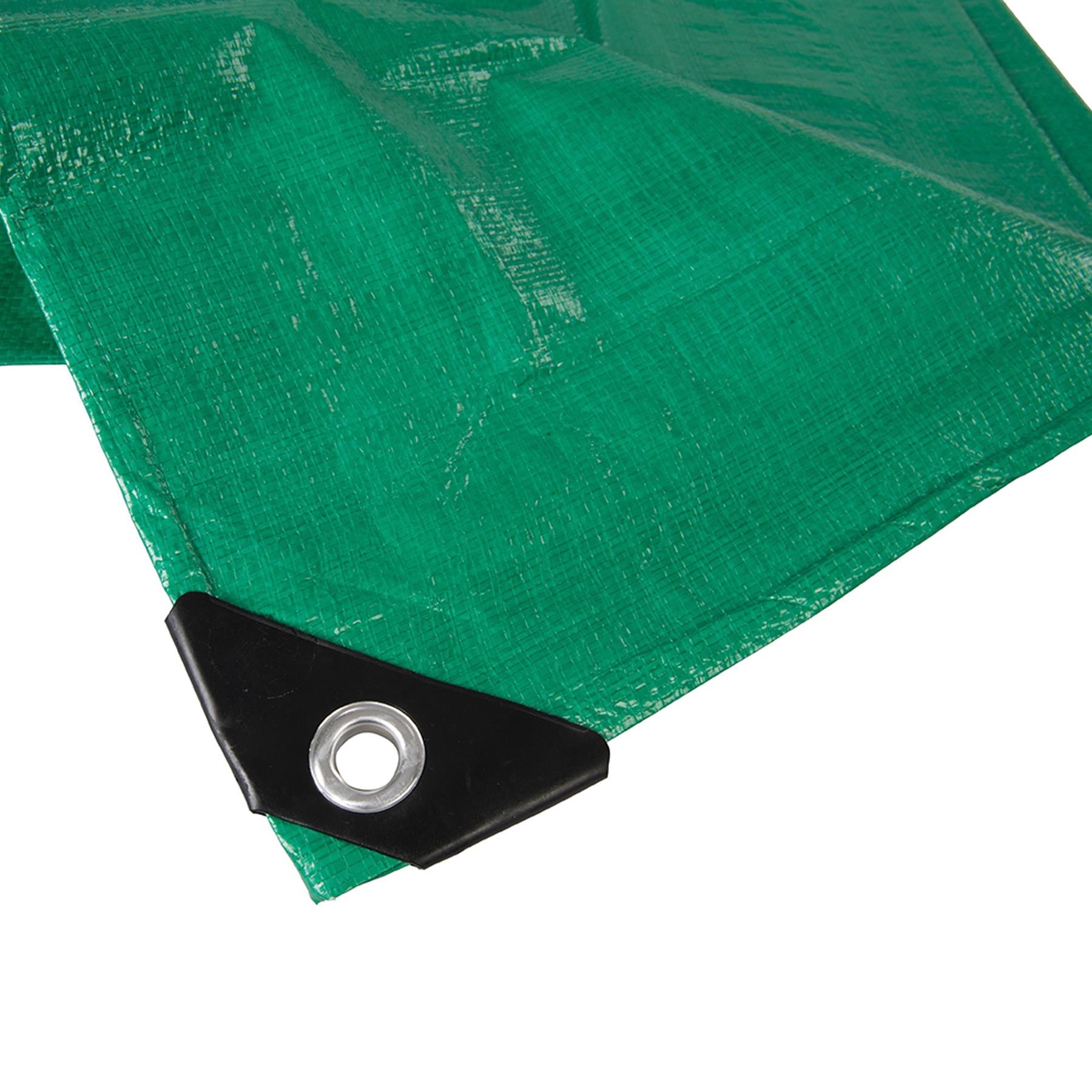 Heavy Duty Tarpaulin 2 X 3M Waterproof Sheet Tarp Cover Rust Resistant