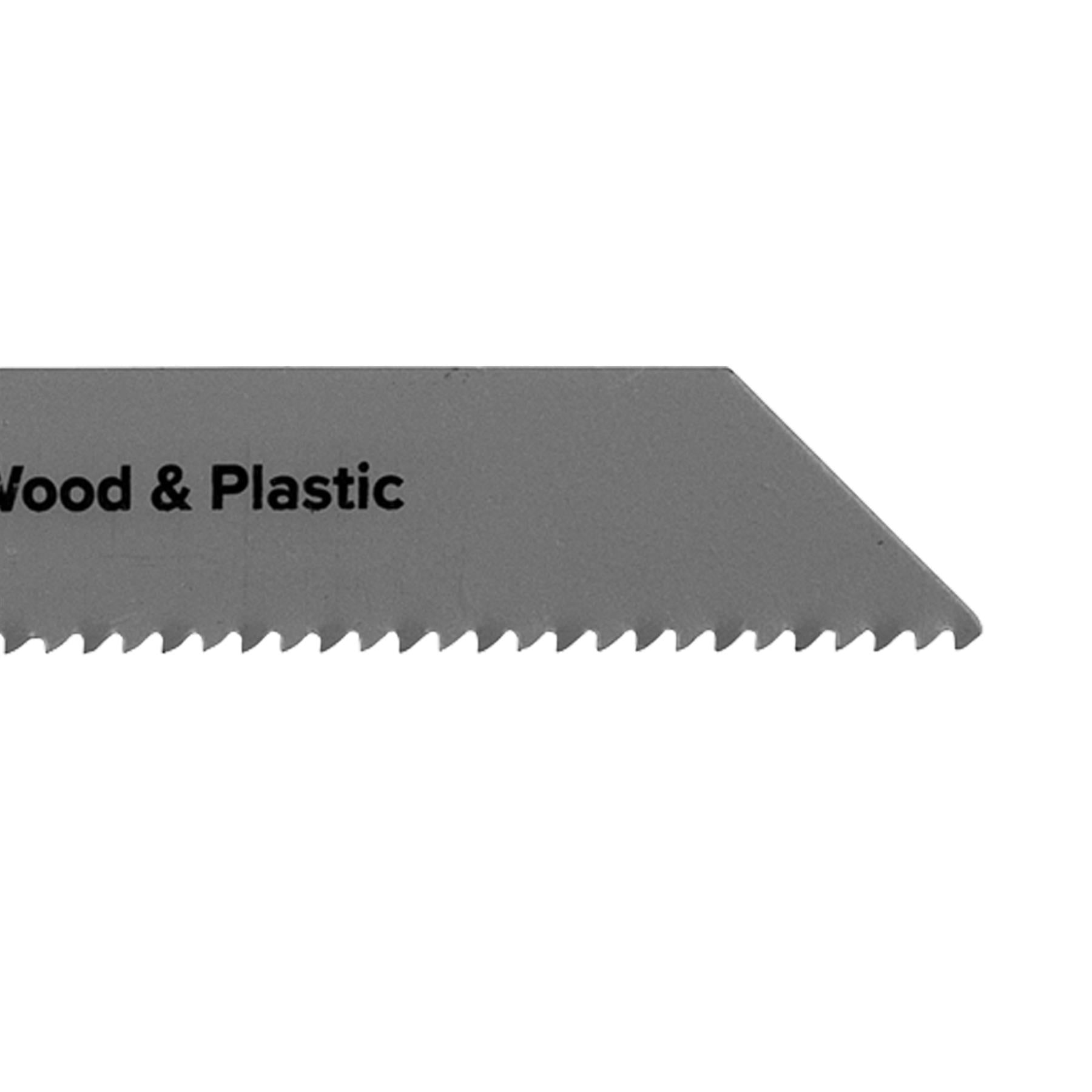 Sealey Reciprocating Saw Blade Wood & Plastics 150mm 10tpi - Pack of 5