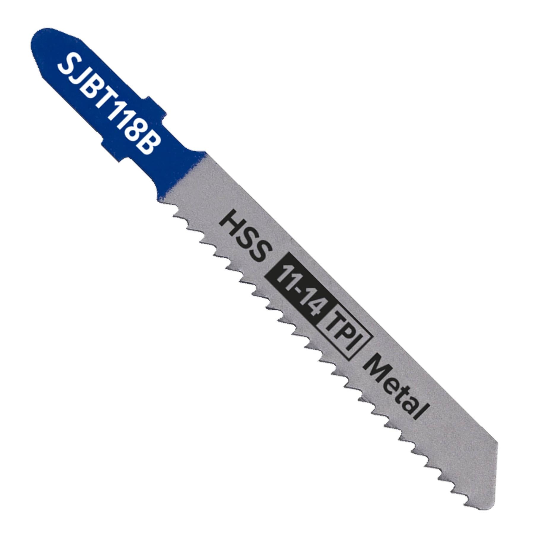 Sealey Jigsaw Blade Metal 92mm 11-14tpi - Pack of 5