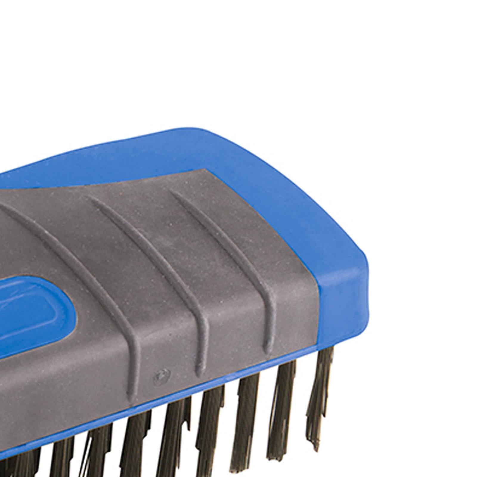 Detachable Steel Wire Broom Head 6 Row 30mm Steel Bristles