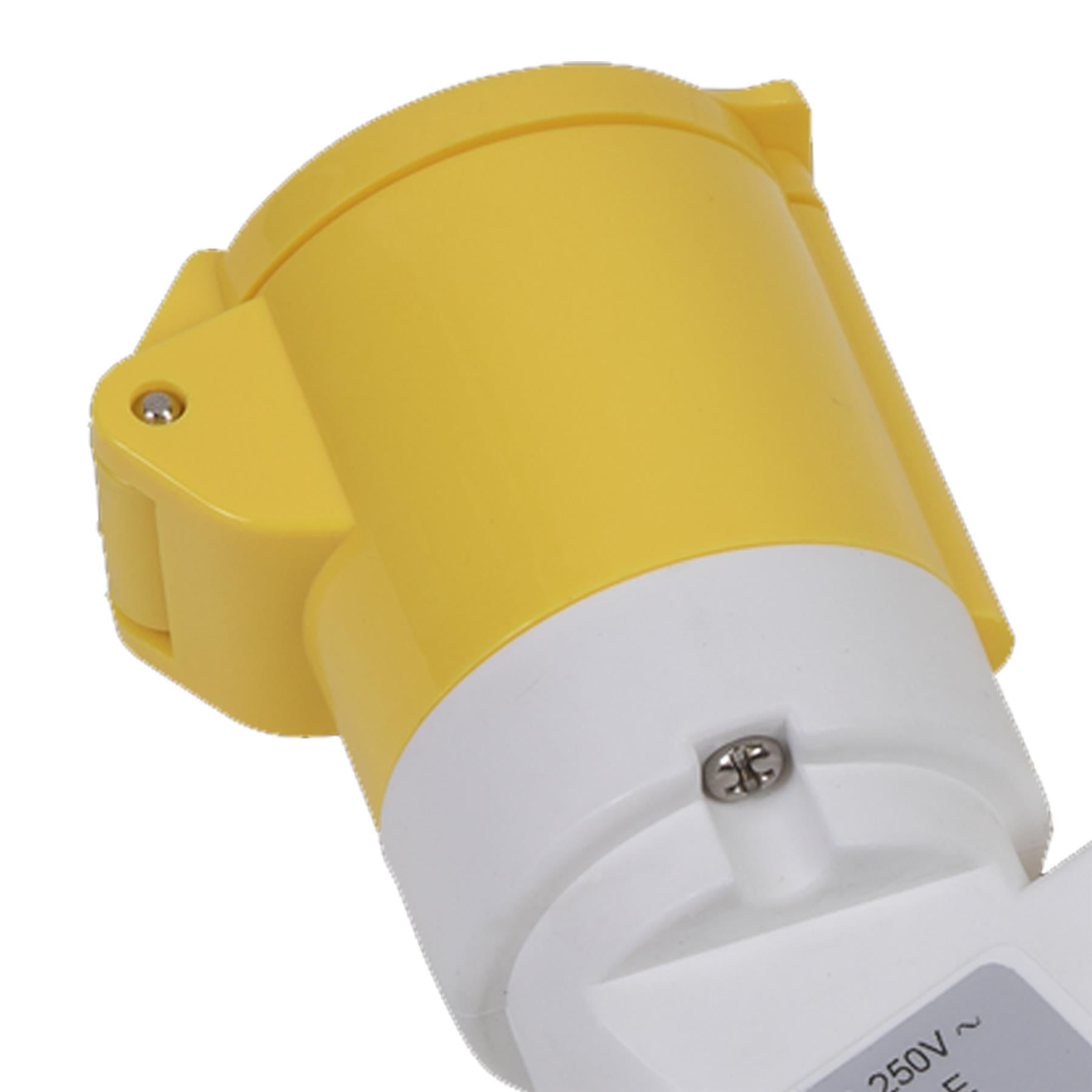 2P+E 3-Way Adaptor 110V Rated IP44 - WSTWA. Sealey