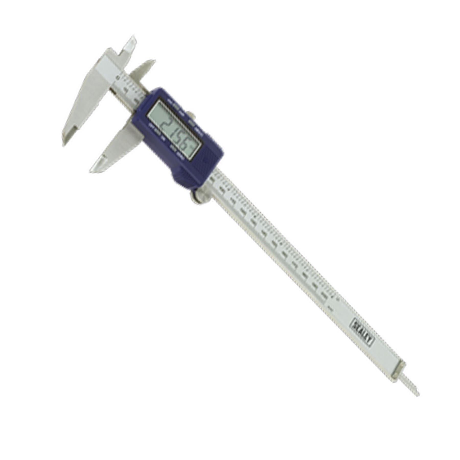 Sealey Digital Vernier Caliper 0-200mm(0-8")