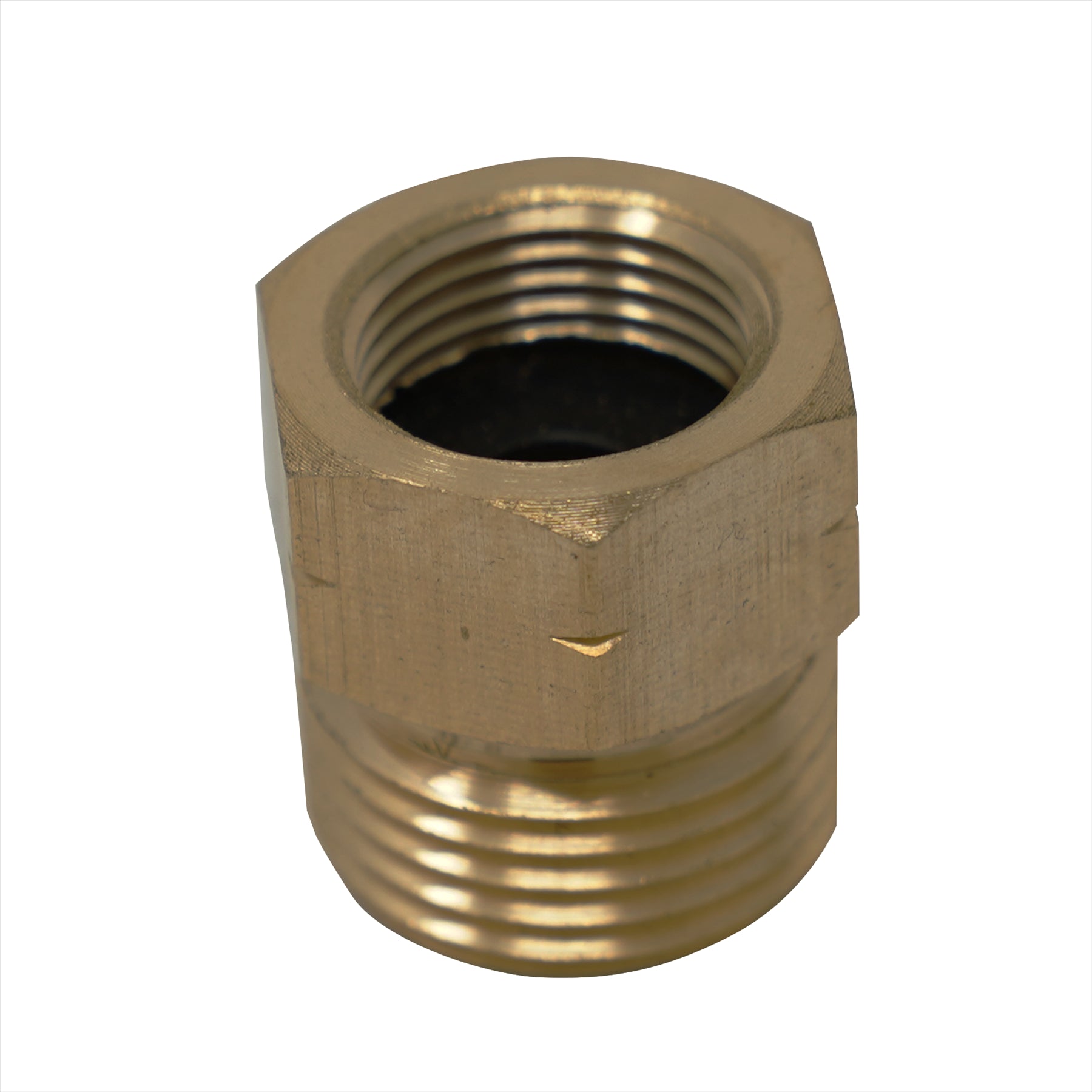 Gas Hose Connector Converter Converts 21.8-14 to G 3/8-19