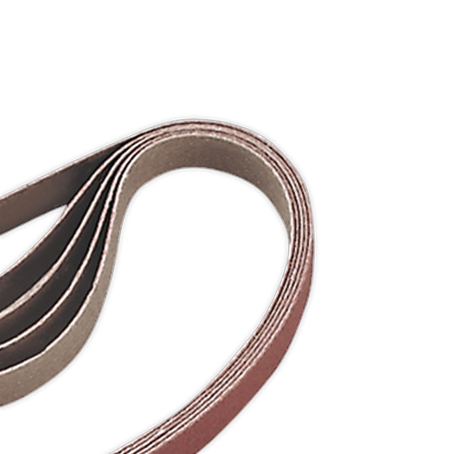 Sealey Sanding Belt 10 x 330mm 120Grit Pack of 5