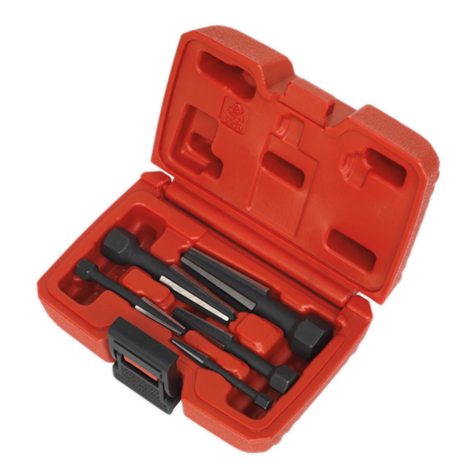 Sealey Screw Extractor Set 5pc Double Edge
