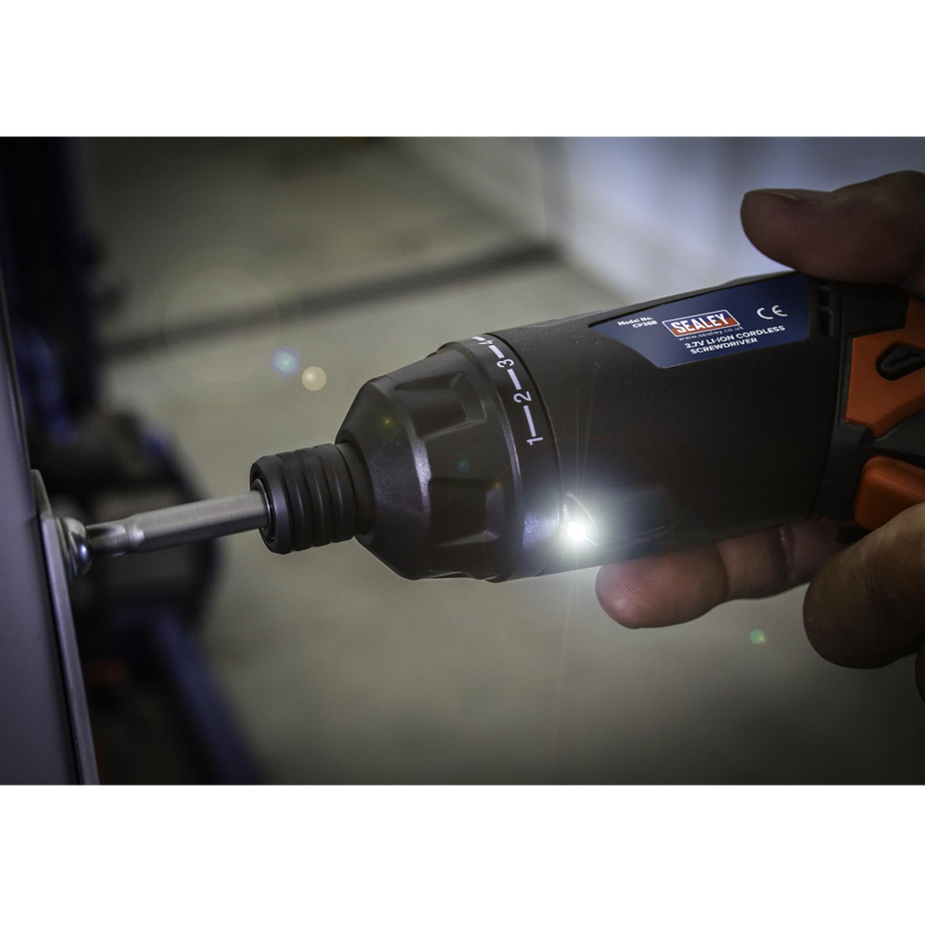 Sealey Cordless Screwdriver Set 26pc 3.7V Lithium-ion