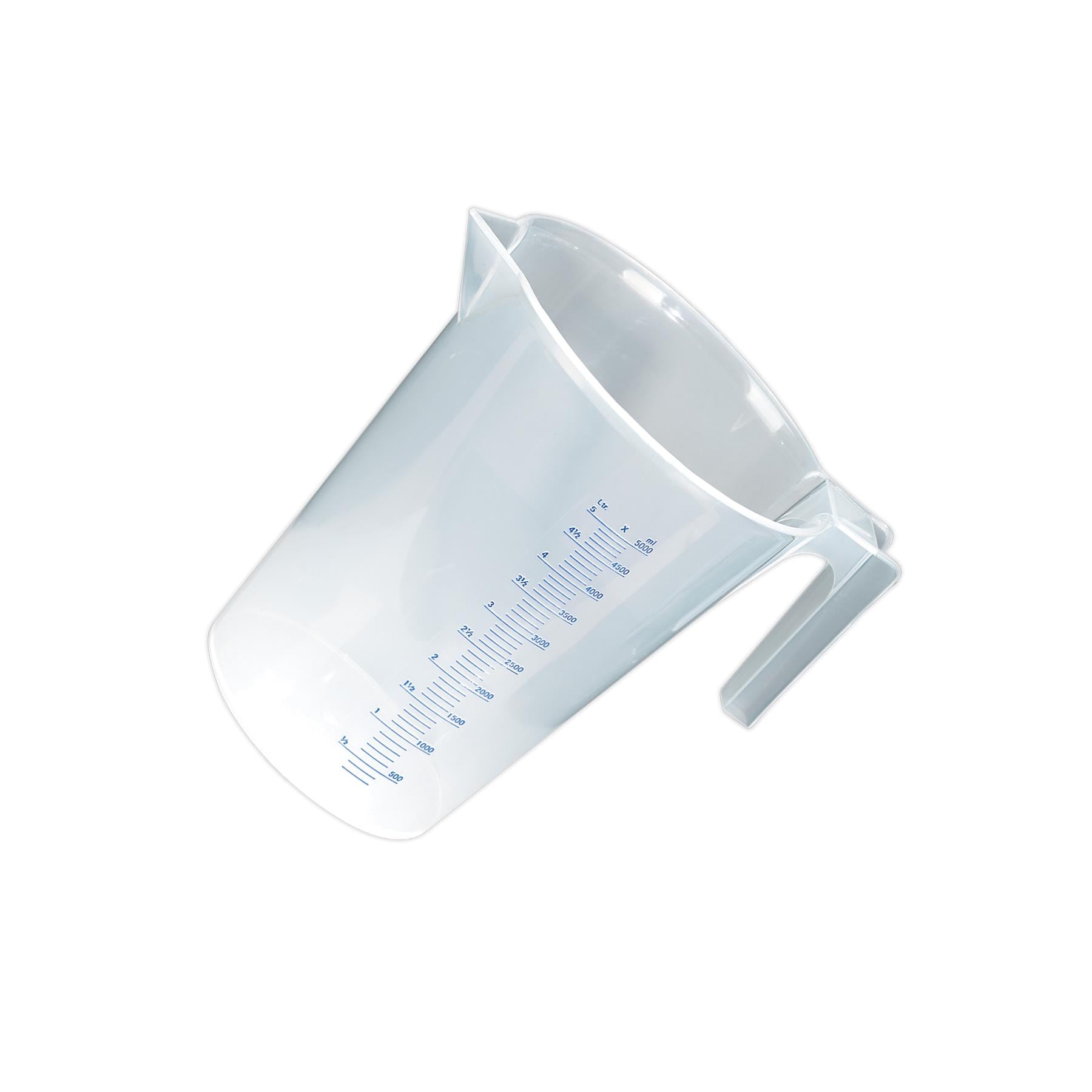 Sealey Measuring Jug Translucent 5L