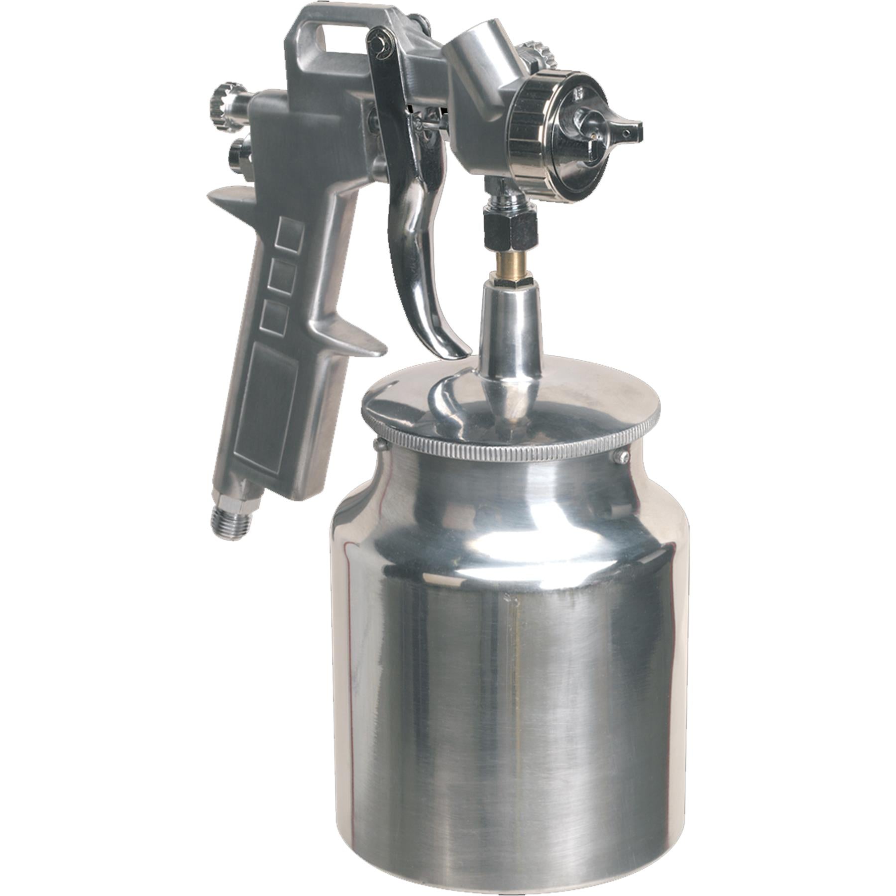 Sealey Spray Gun Suction Feed General Purpose 1.5mm Set-Up