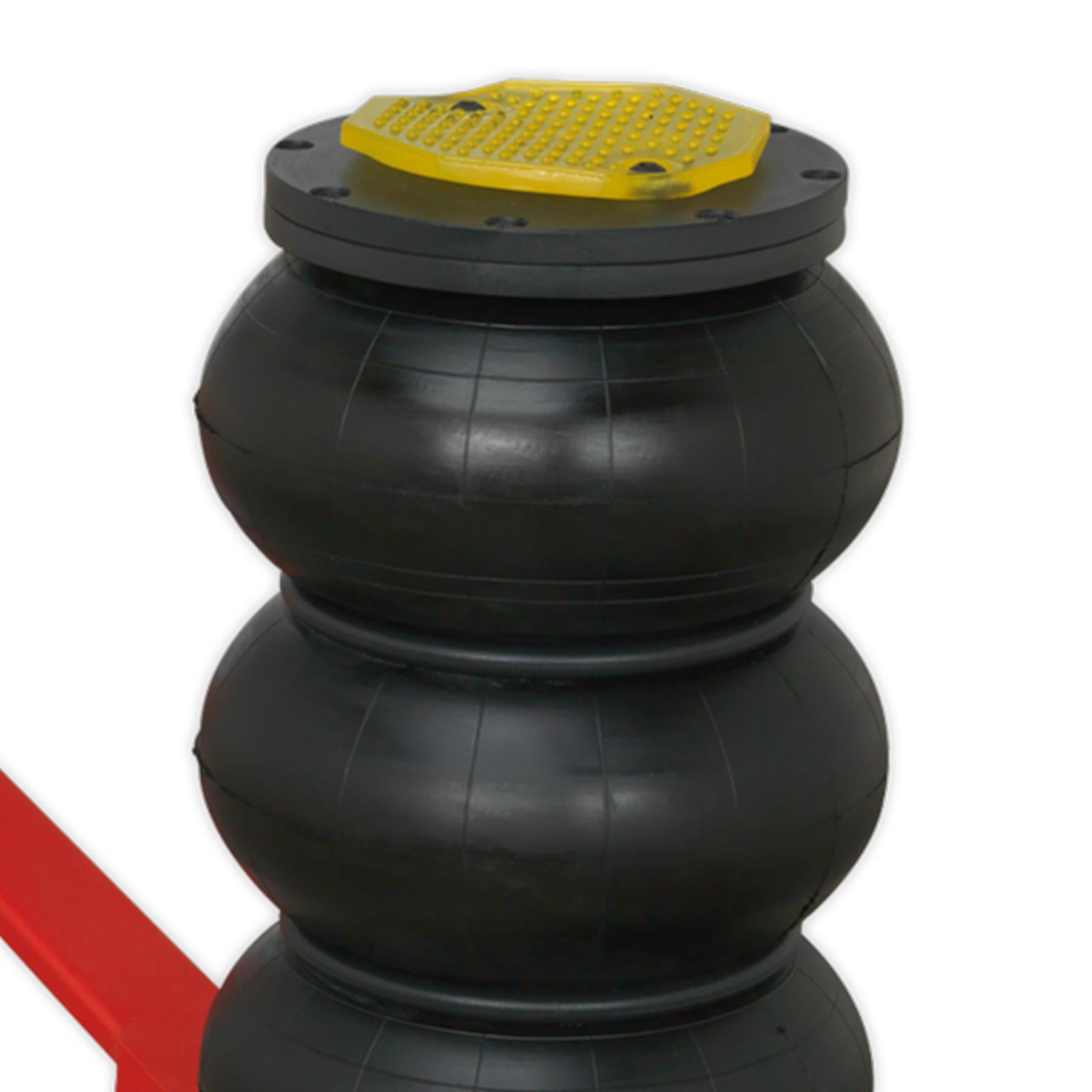 Sealey Premier Air Operated Fast Jack 3t 3-Stage - Long Handle