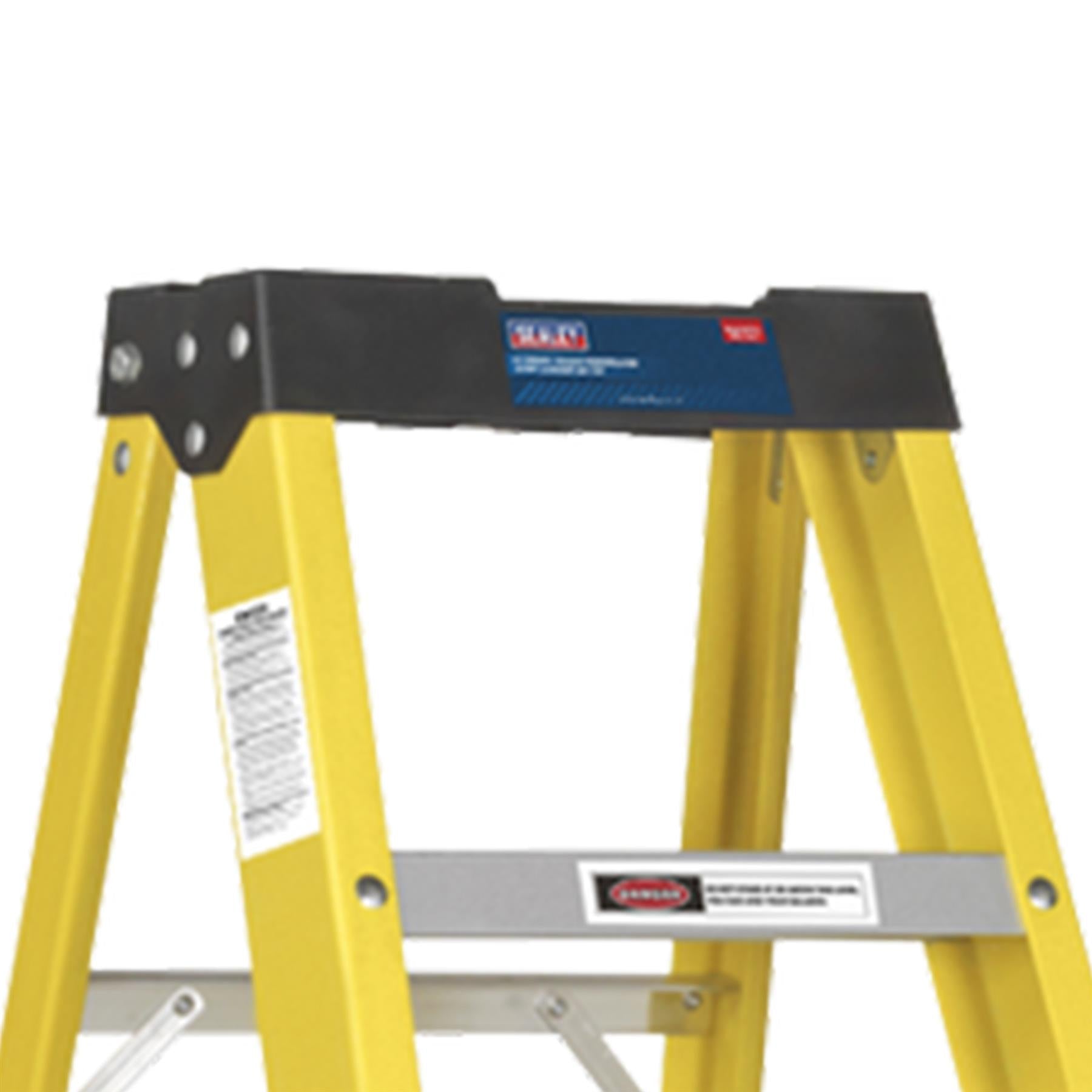 Sealey Fibreglass Step Ladder 6-Tread EN 131