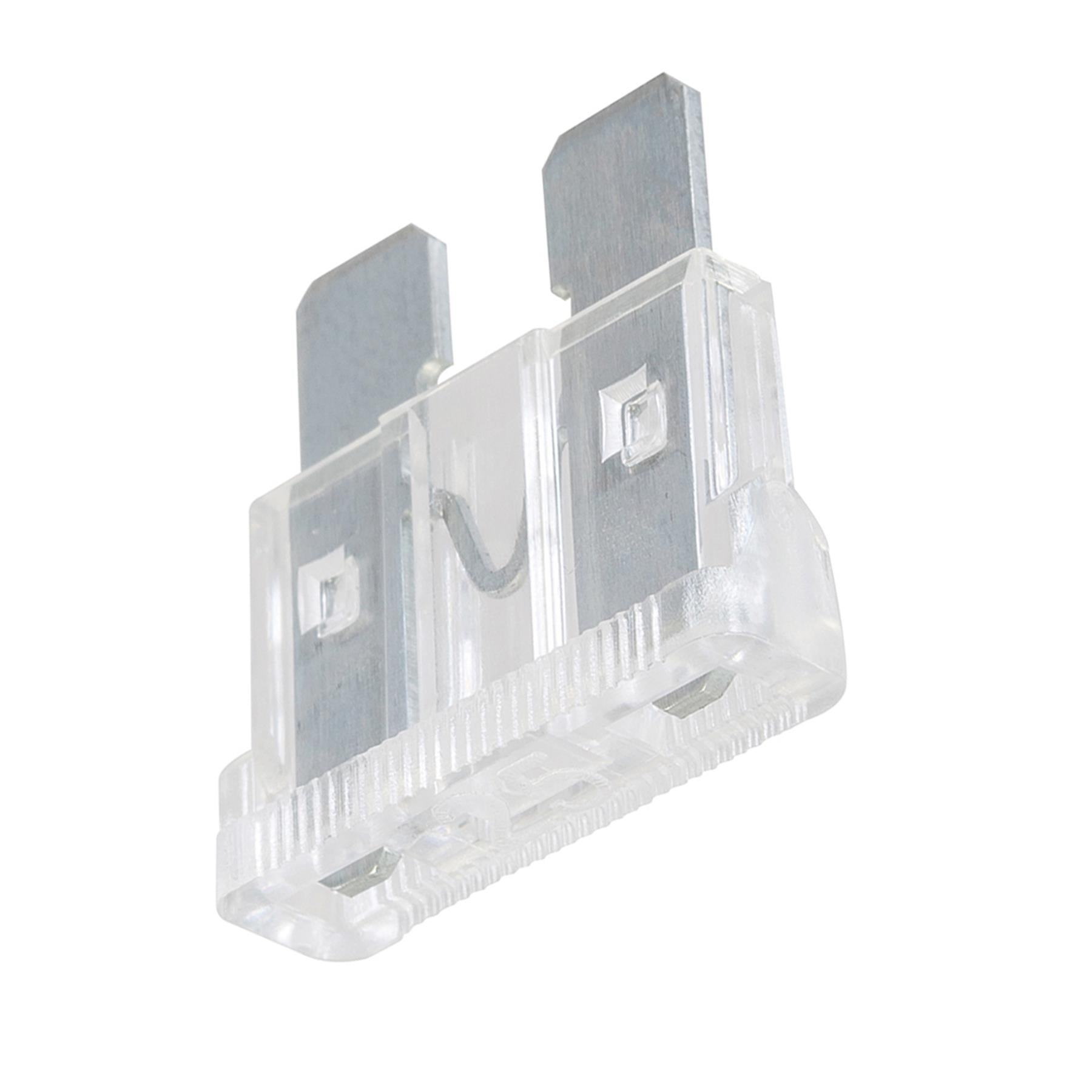 ATO Automotive Standard Blade Fuses 25A Clear Car Bike 10PK