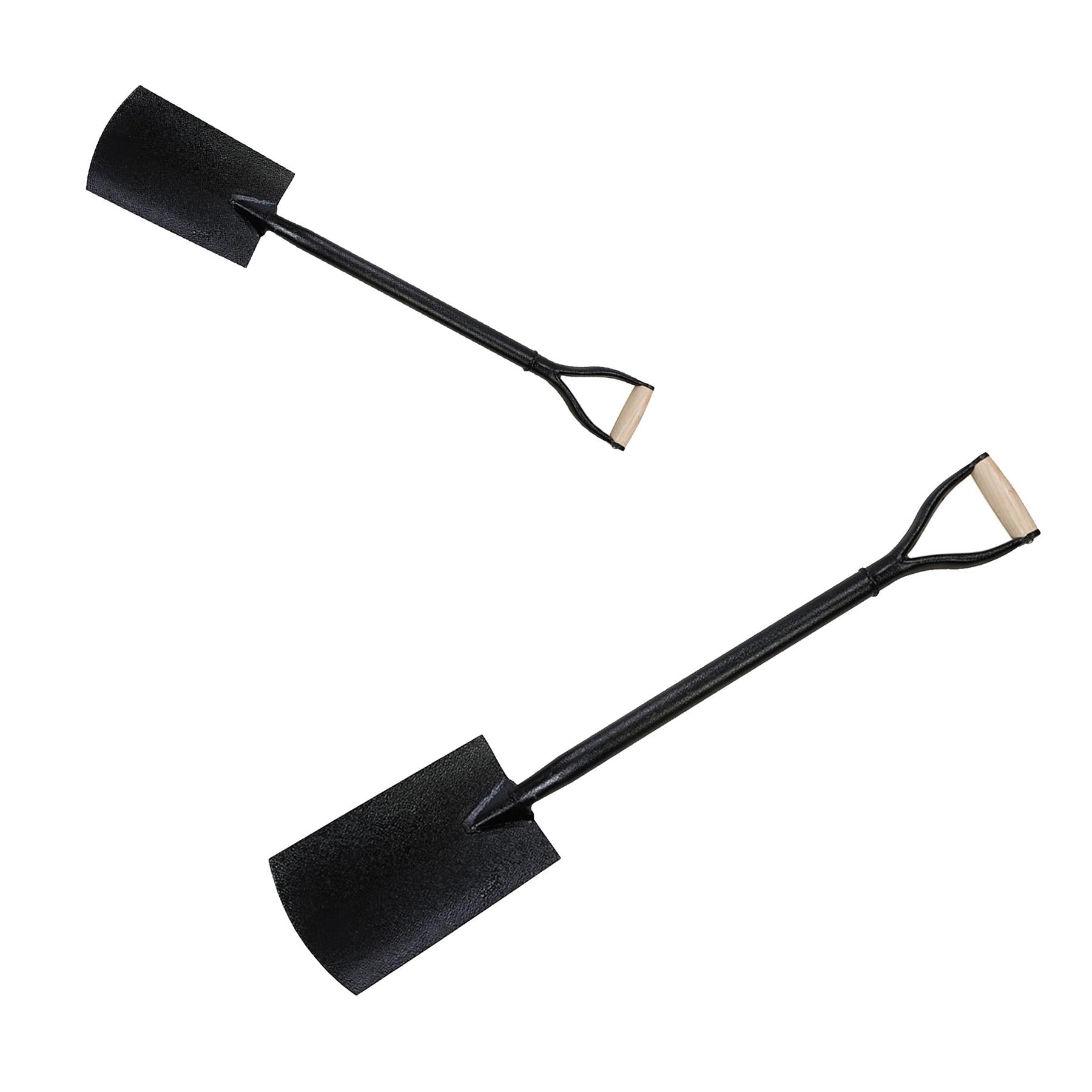 Heavy Duty Digging Spade Steel Shaft Gardening Tubular Steel Shaft & Myd Handle