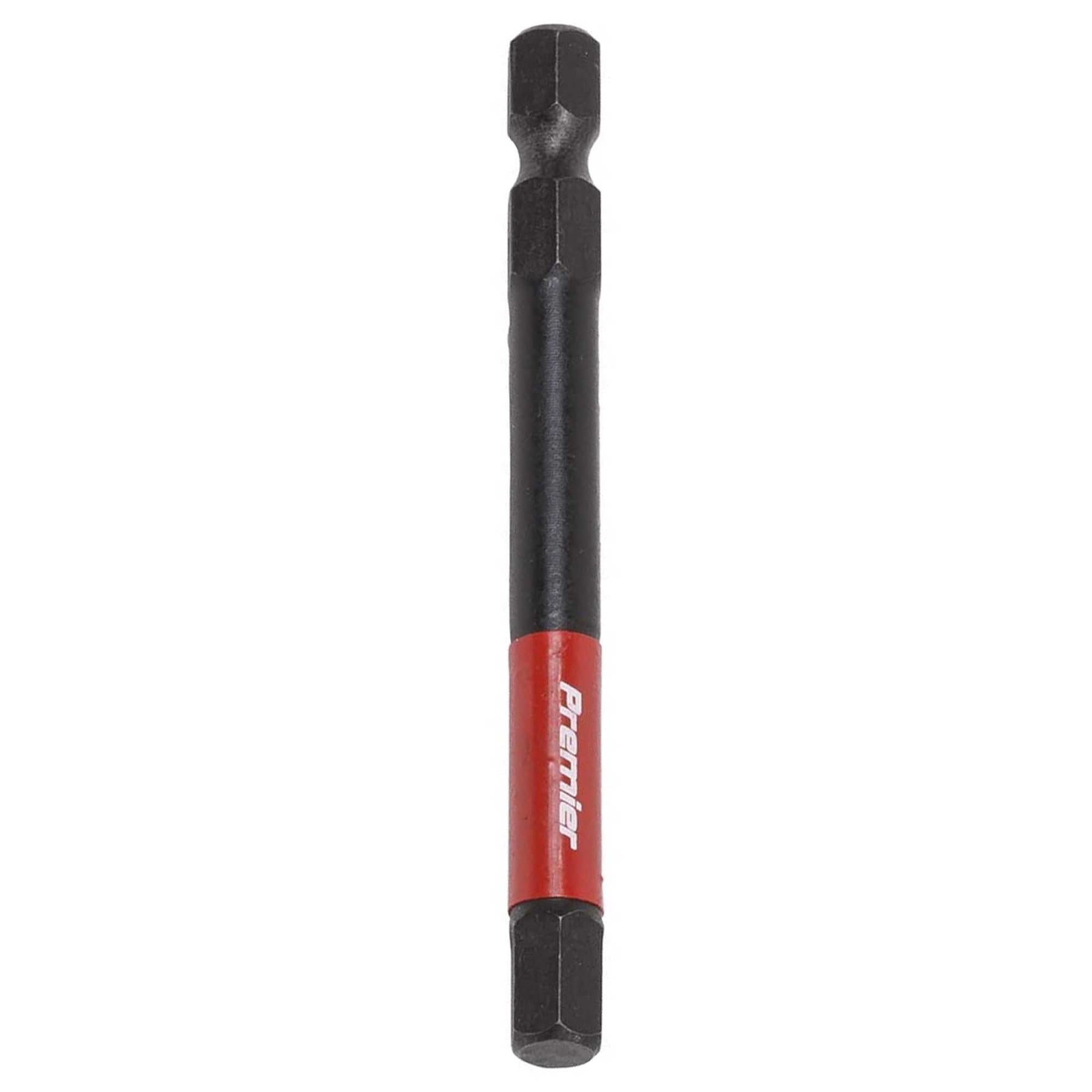 Hex 6mm Impact Power Tool Bits 75mm - 3pc