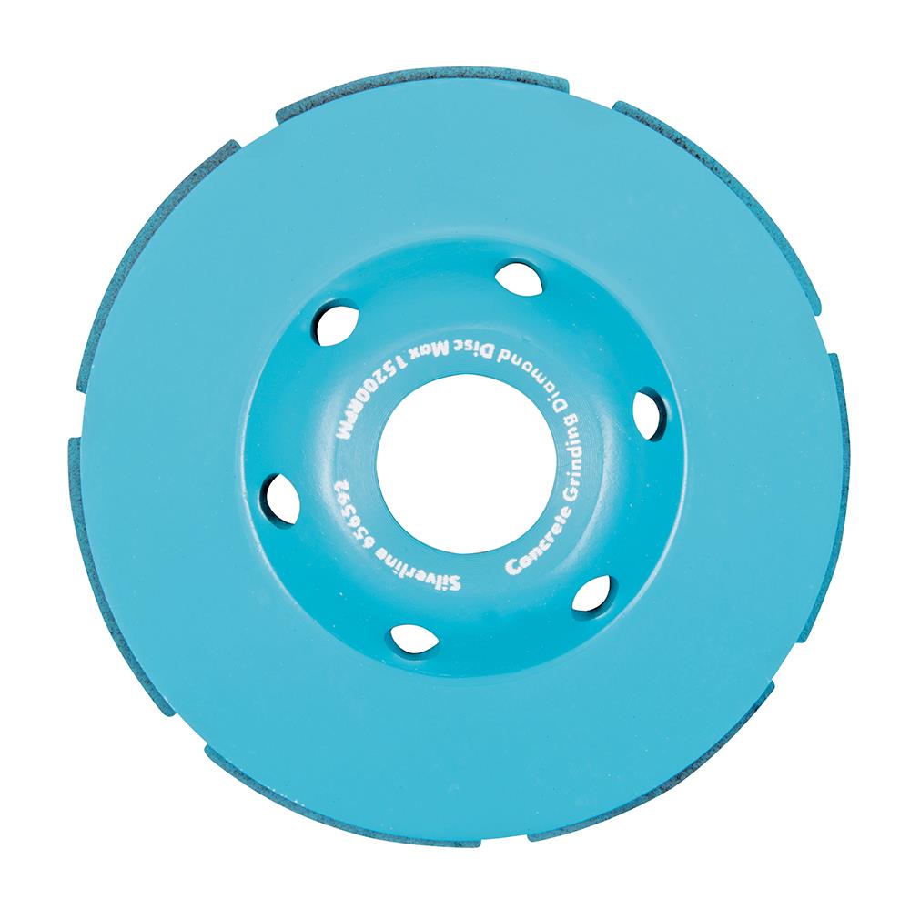 100 X 22.2mm Concrete Grinding Diamond Disc Double Row Offers Finer Finishing