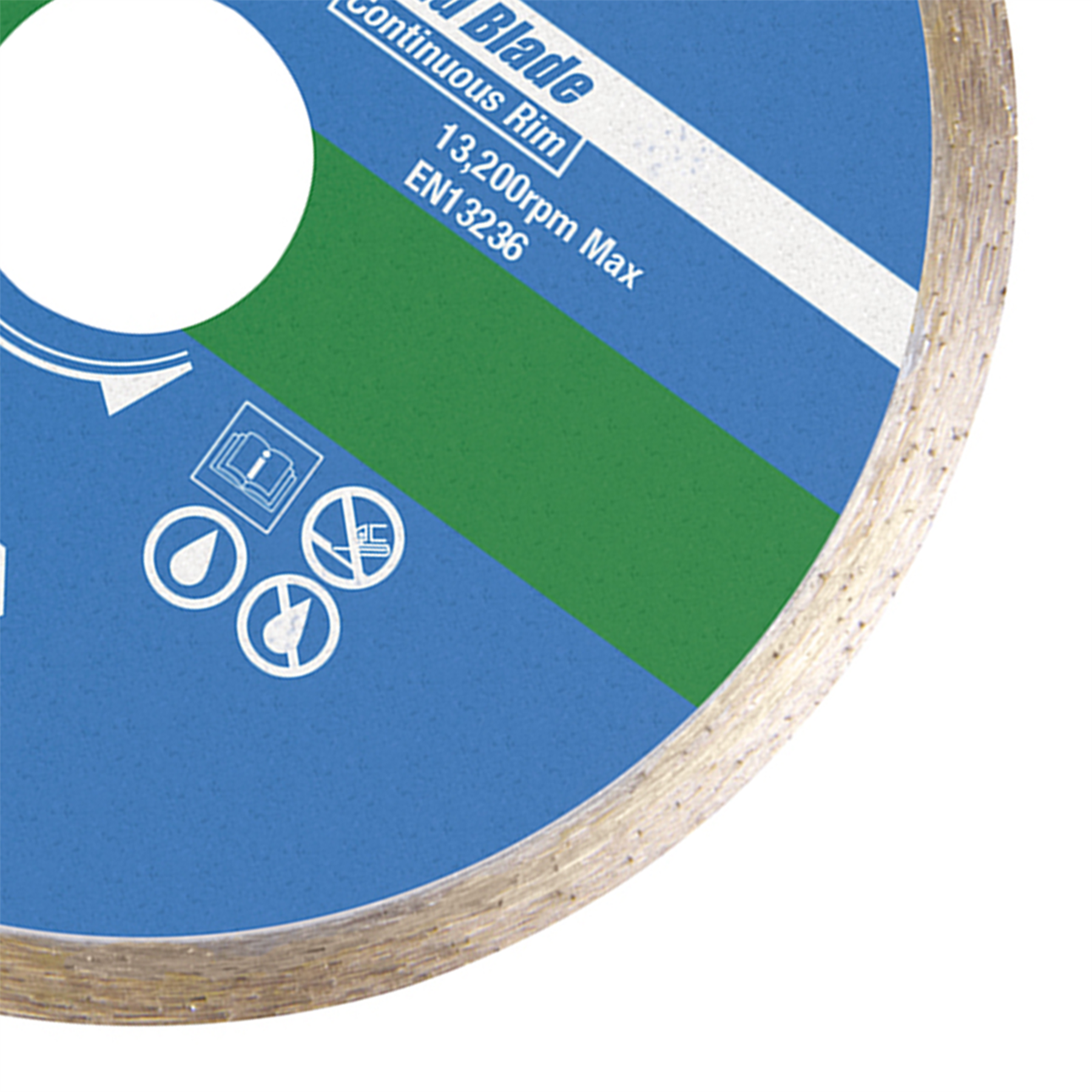 Tile Cutting Diamond Disc 115mm X 22.2mm Continuous Rim Blade Brand New