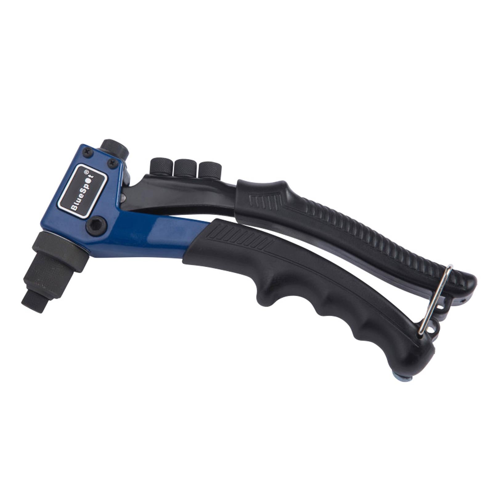 Rivet Gun Pop Riveter Heavy Duty Riveting 2.4mm-4.8mm Rivets BlueSpot
