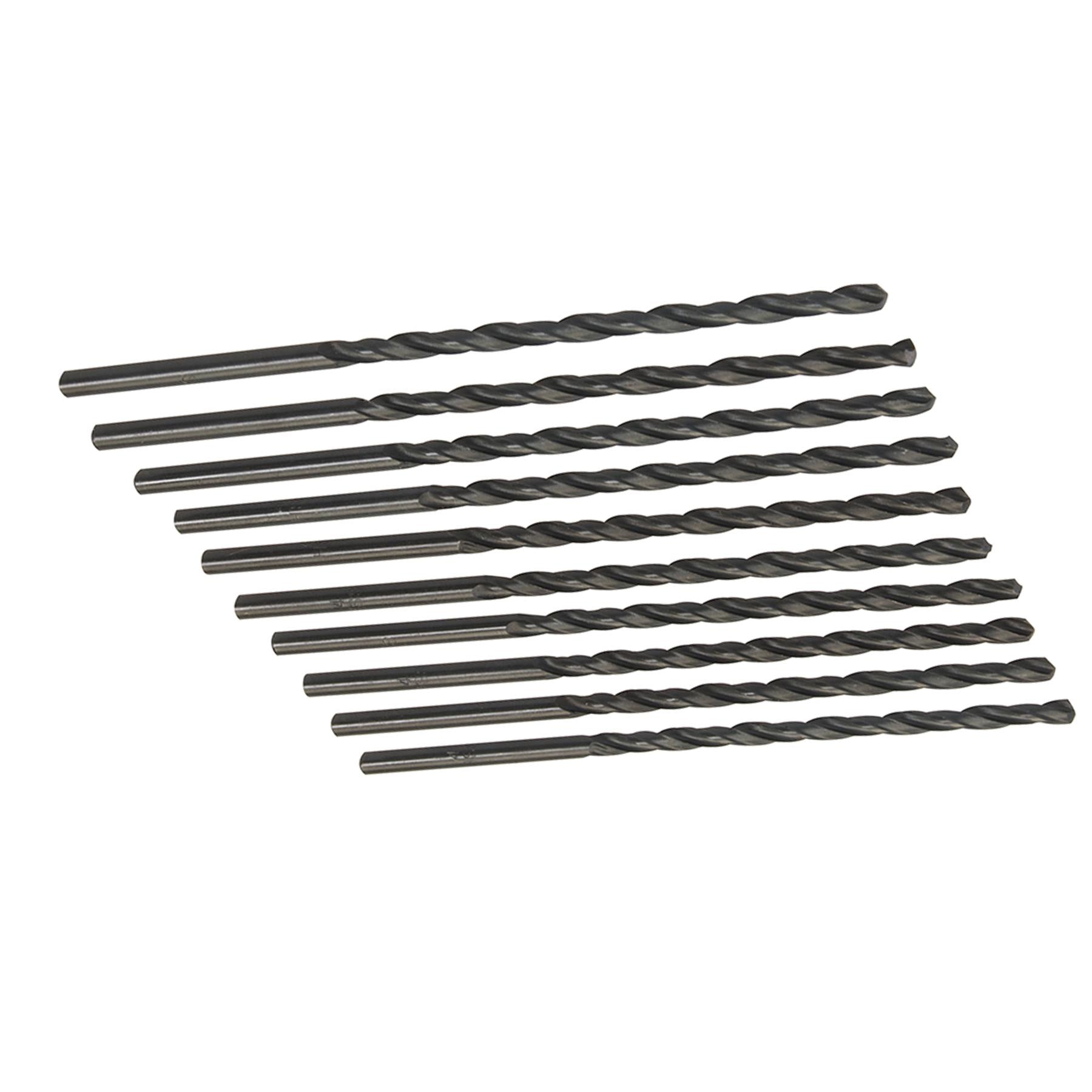 Long HSS Metric Jobber Drill Bits 4mm x 119mm Metal Steel Wood Plastic 10pk