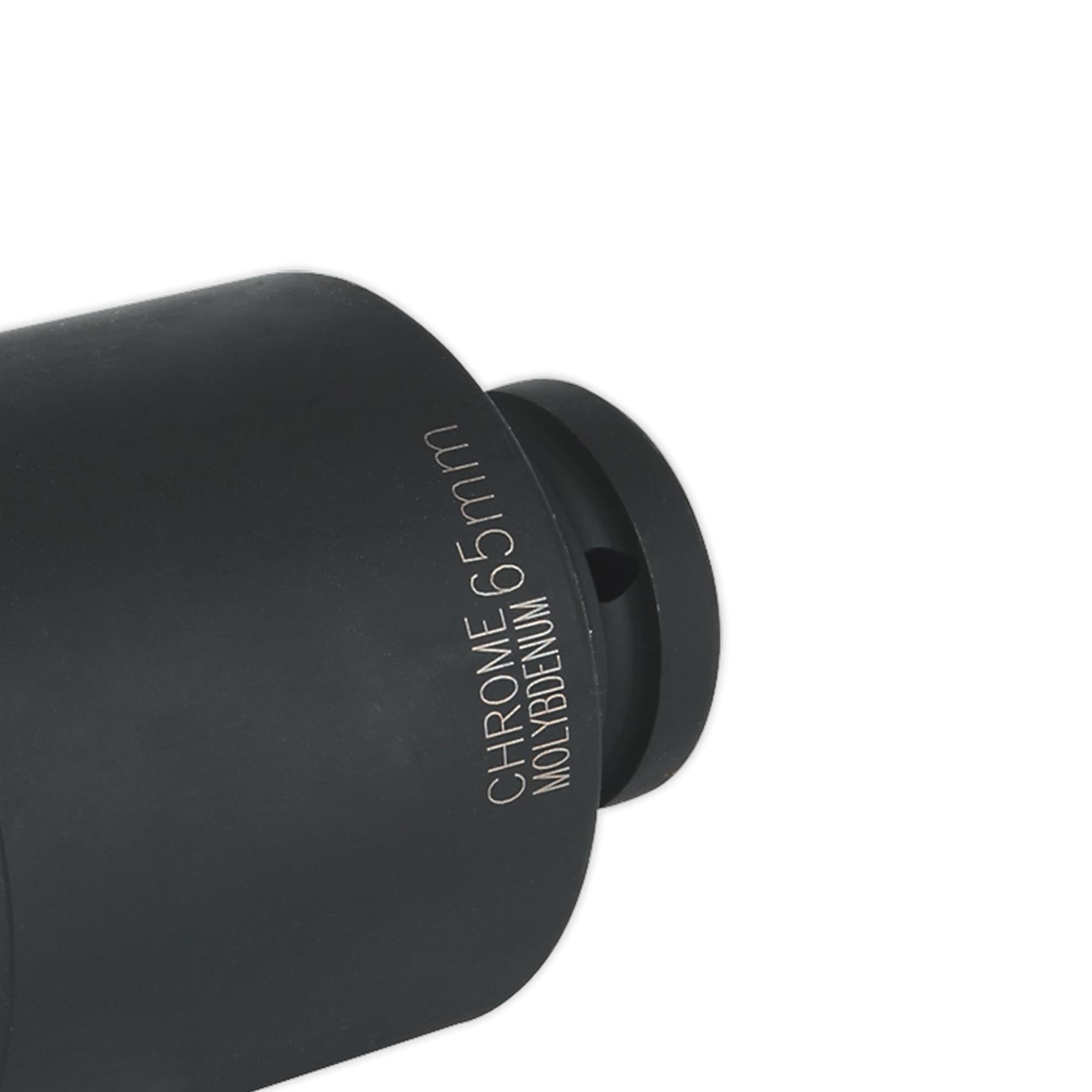 Sealey Impact Socket 65mm Deep 1"Sq Drive
