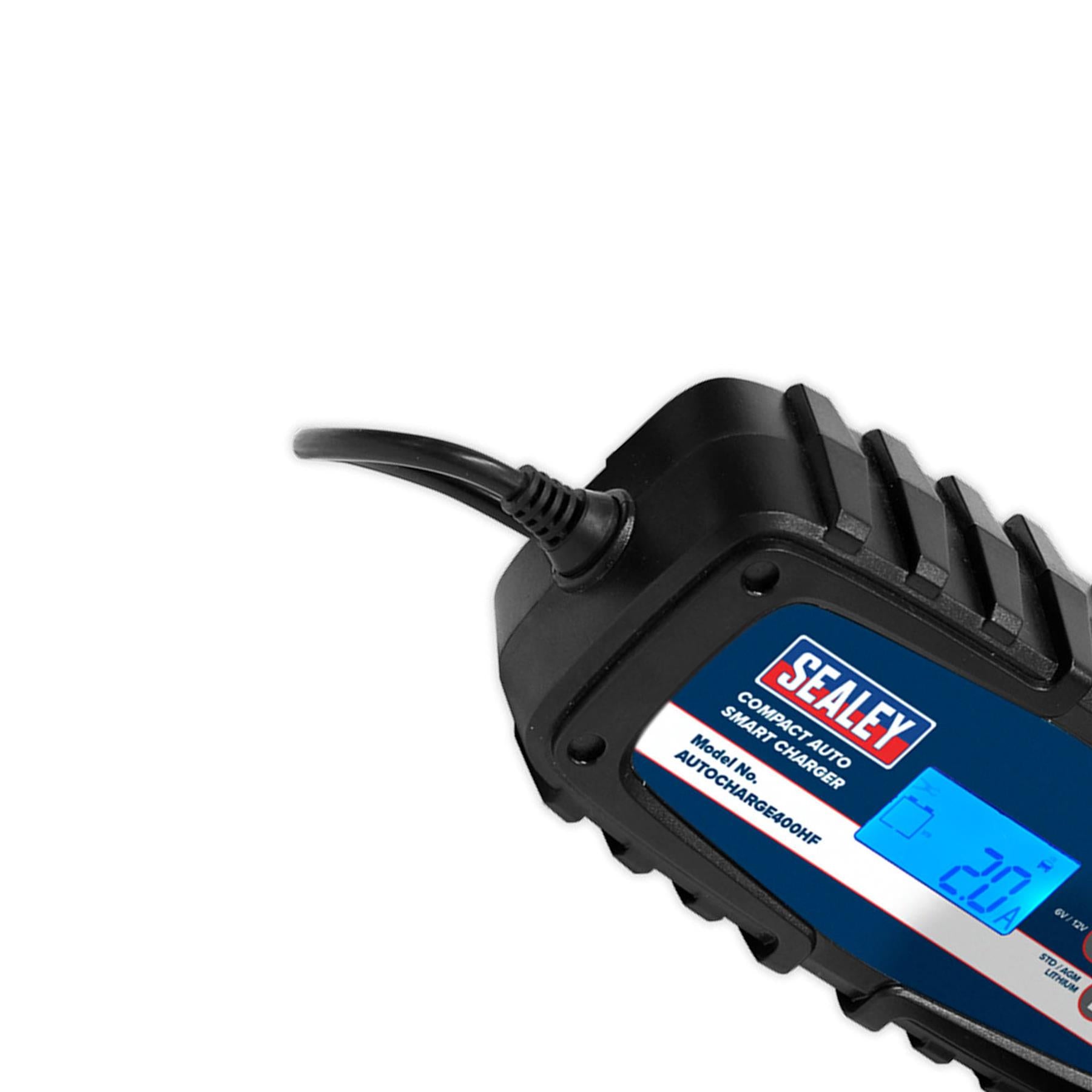 Sealey Compact Auto Smart Charger 4A 6/12V