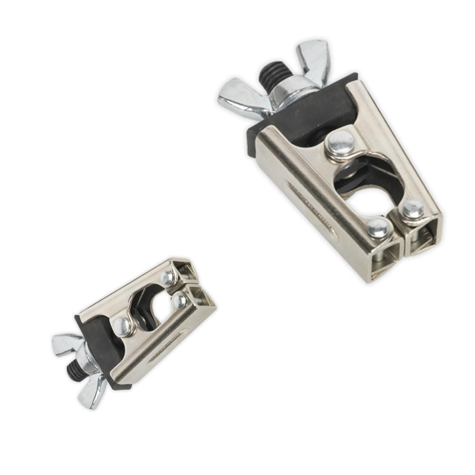 4Pc Sealey Micro Welding Clamp Set Small and compact