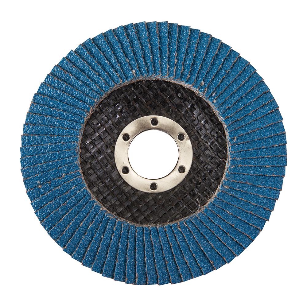 Zirconium Flap Sanding Finishing Disc 115mm 40 Grit Long-life SelfRenewing