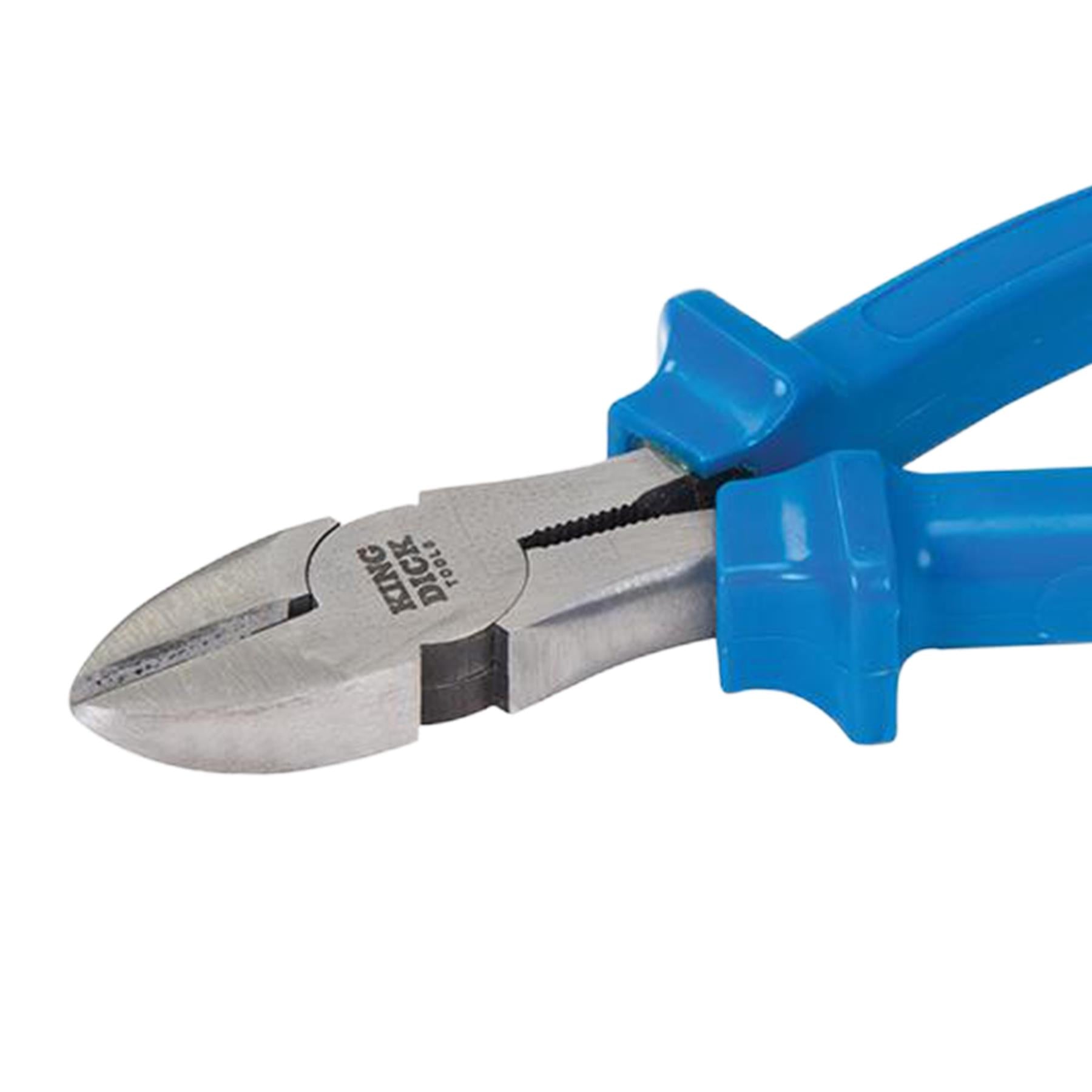 King Dick Cutting Pliers Diagonal Soft Grip Handles 160mm