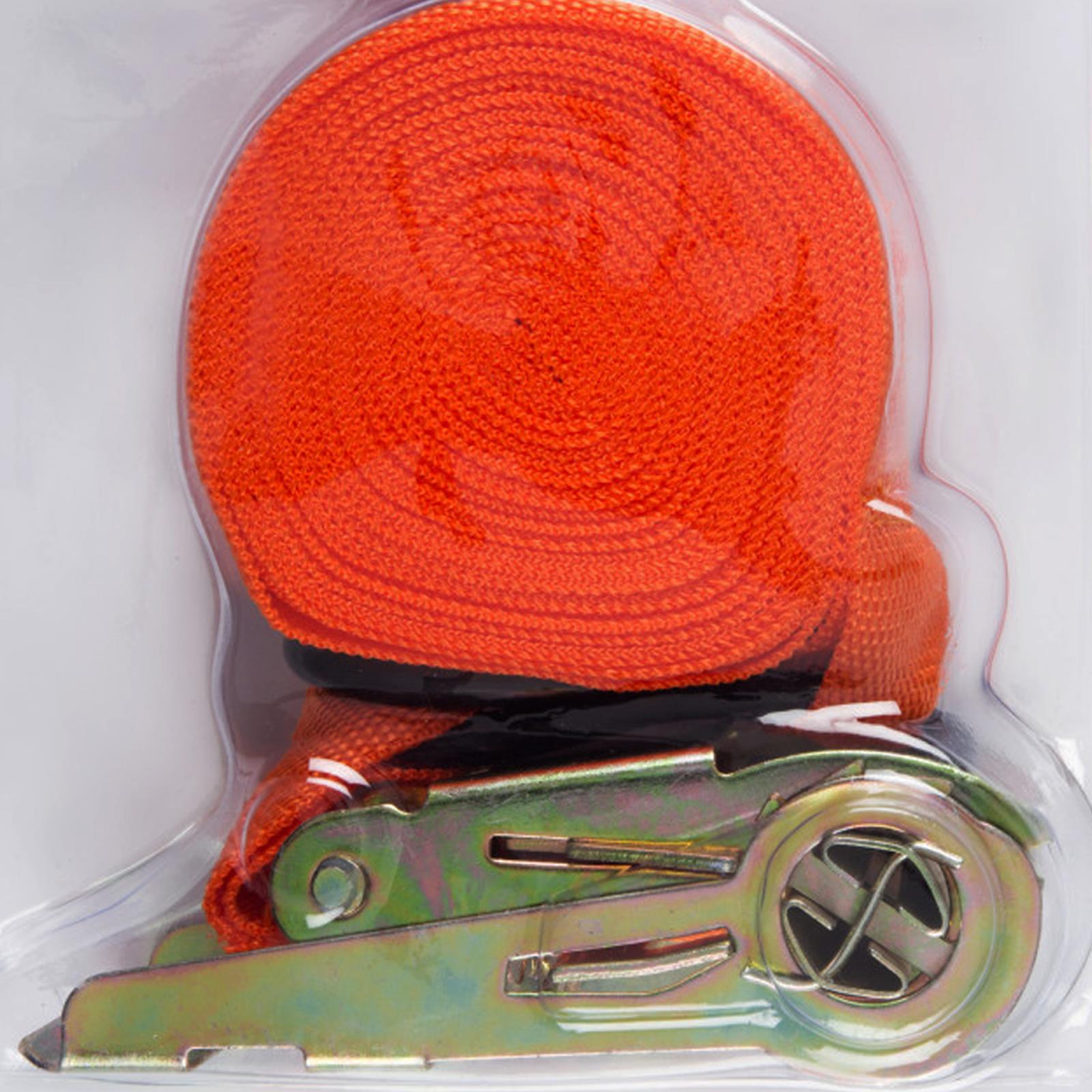 1 X BlueSpot 7.5 RATCHET TIE DOWN Load Strap Cargo Trailer 50mm x 7.5m/25ft