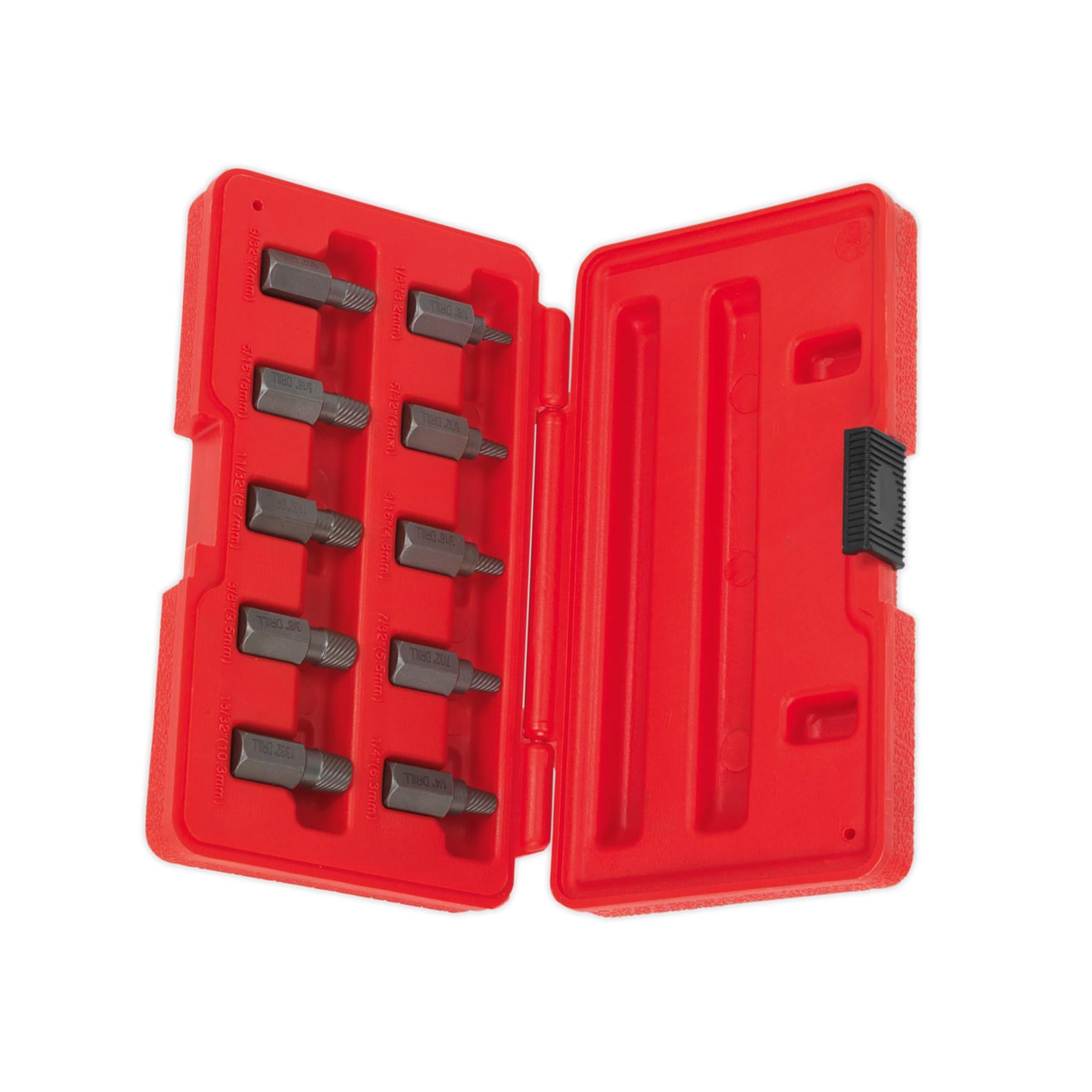 Sealey Multi Spline Screw Extractor Set 10pc