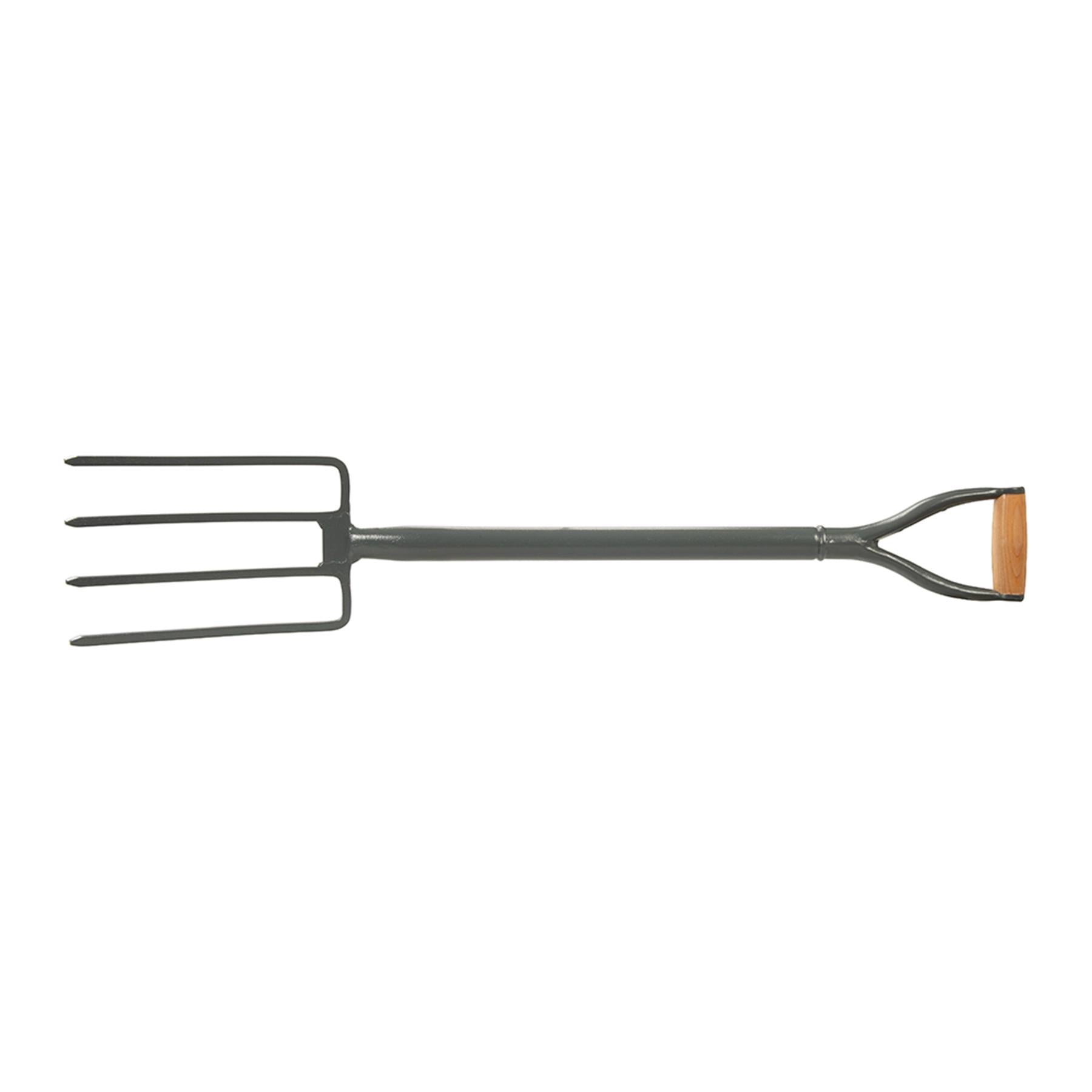 Digging Fork 990mm Gardening Head L X W: 280 X 190mm Hammered Paint Finish