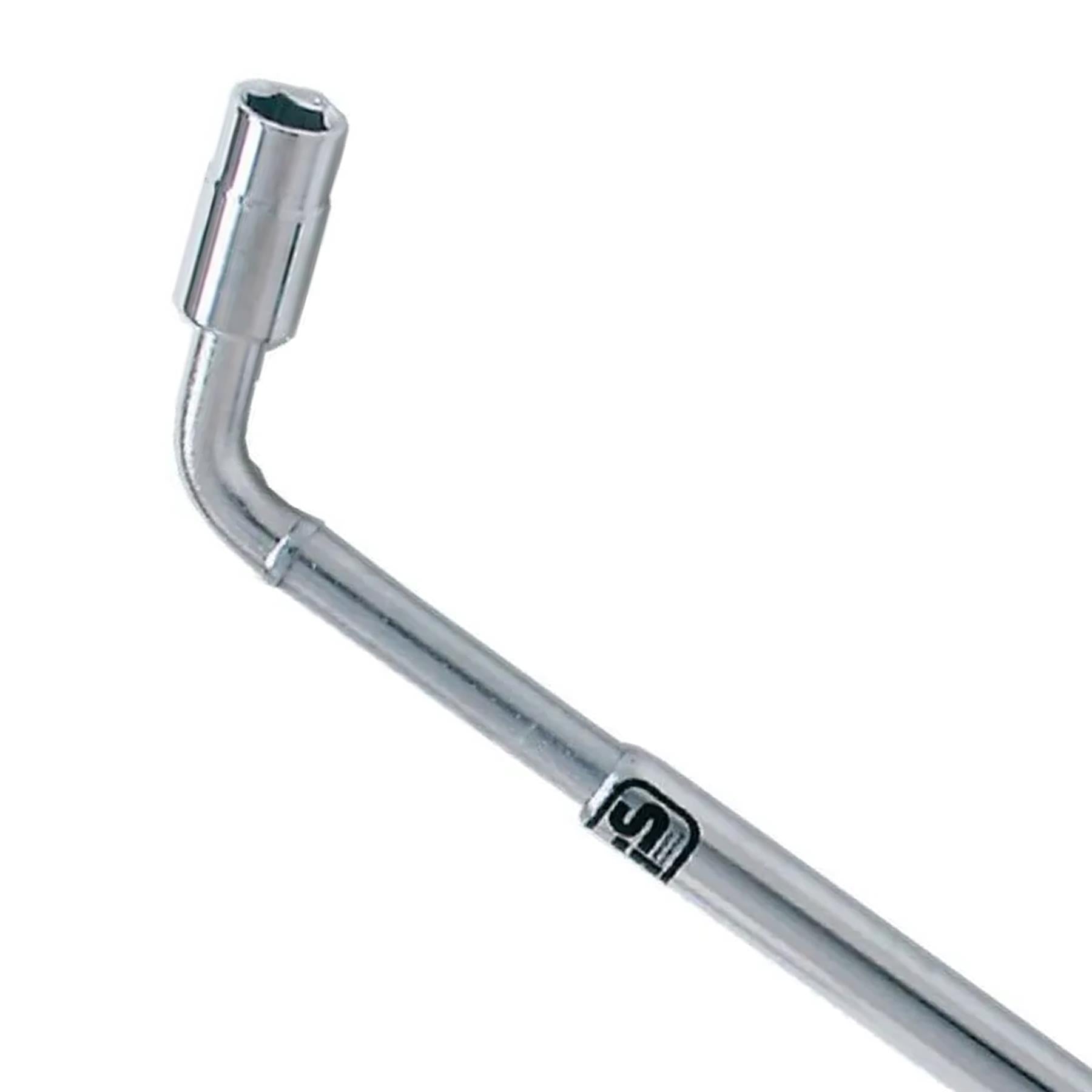 Hilka Extendable Wheel Nut Brace Wrench Bar Tyre Changing 17mm 19mm Socket