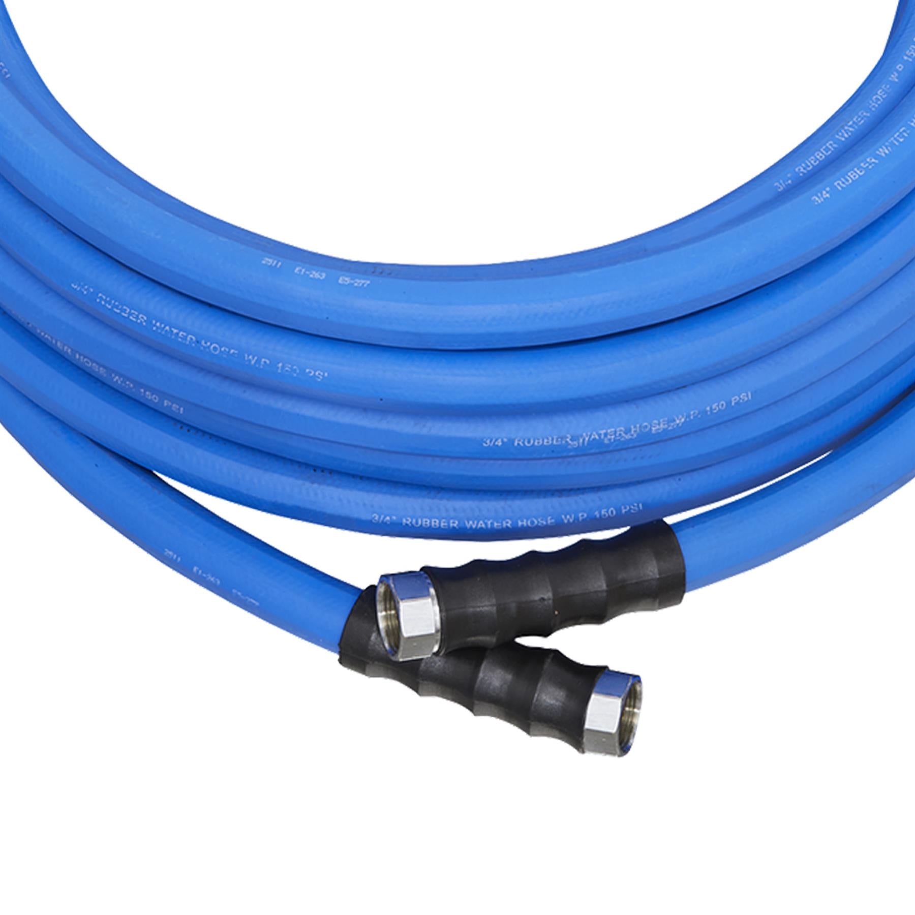 Sealey Hot & Cold Rubber Water Hose Hex 19mm 30m Heavy-Duty