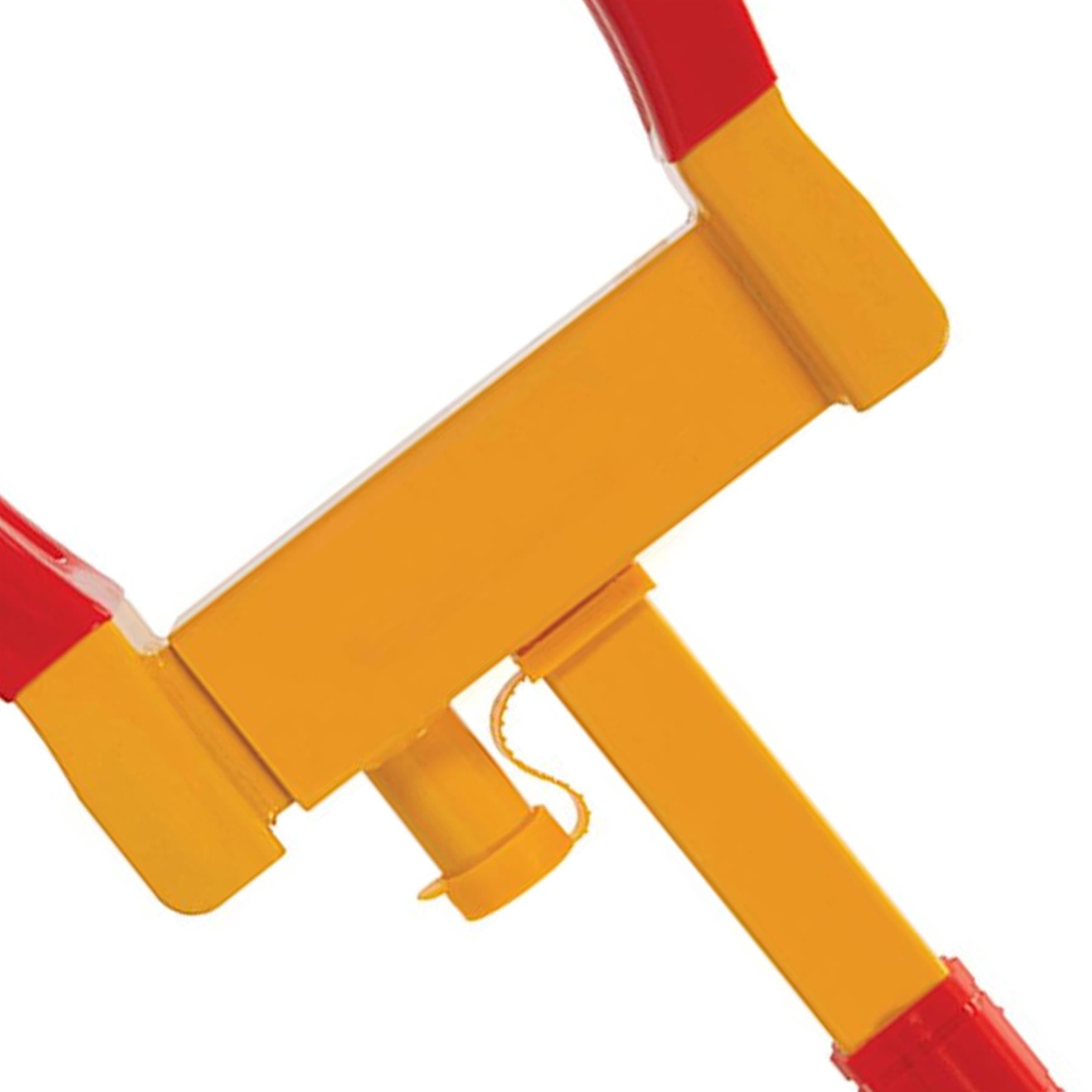 Adjustable Wheel Clamp With 2 Keys Adjustable Jaw Capacity 175 - 225mm