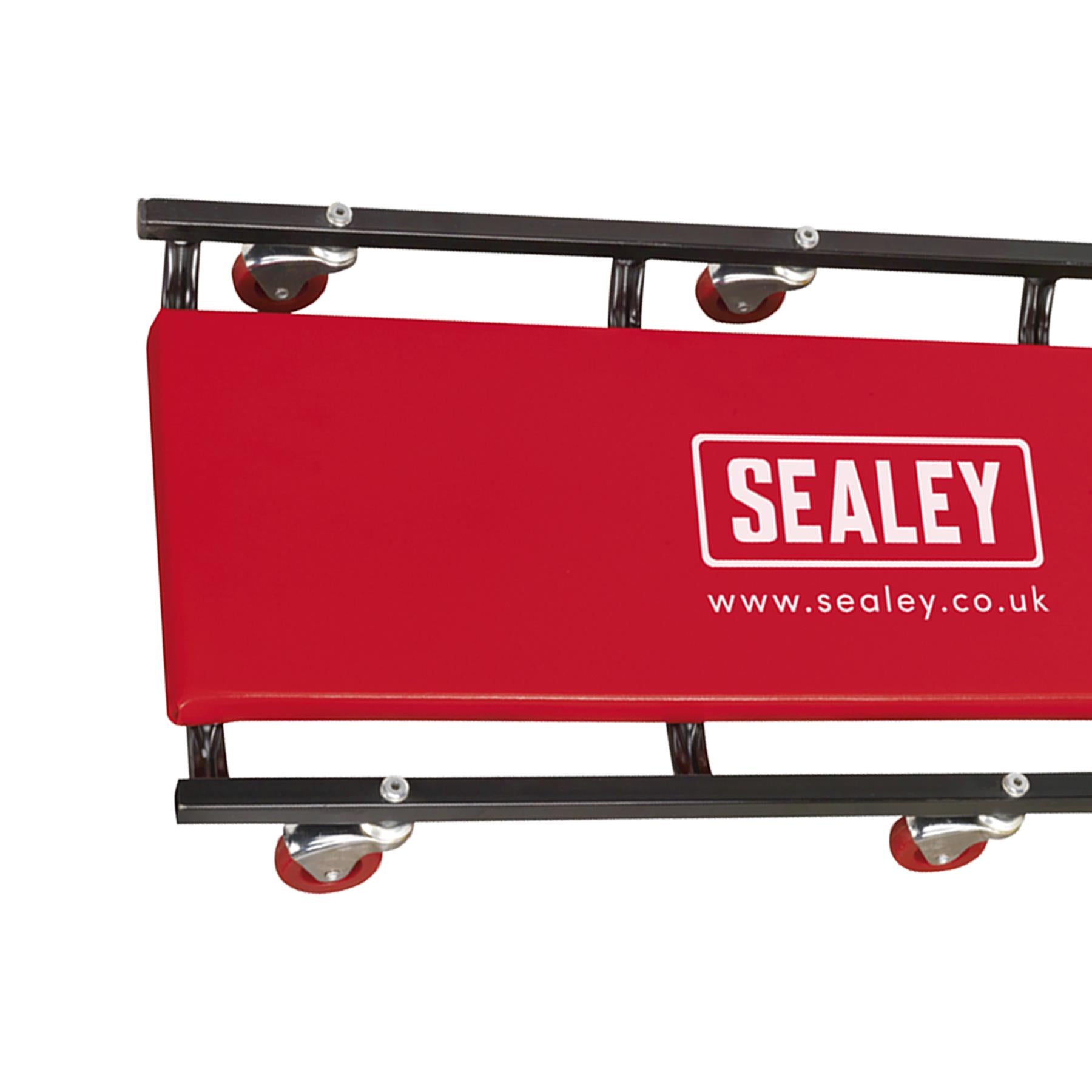 Sealey Creeper 36" with Steel Frame & 6 Wheels American Style