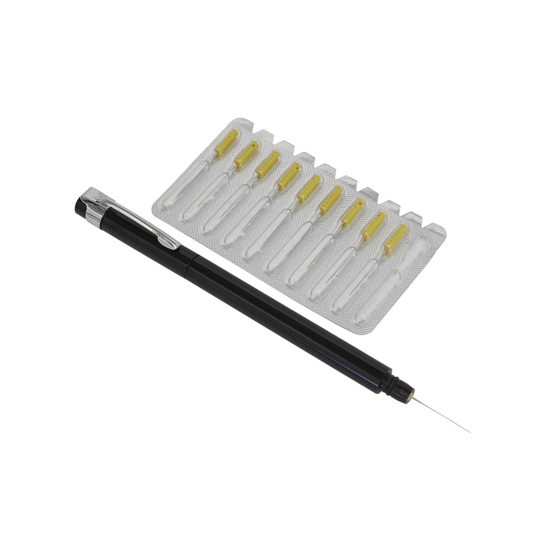 Sealey Paint Dirt Removal Pen with Needle Set Aluminium Pen
