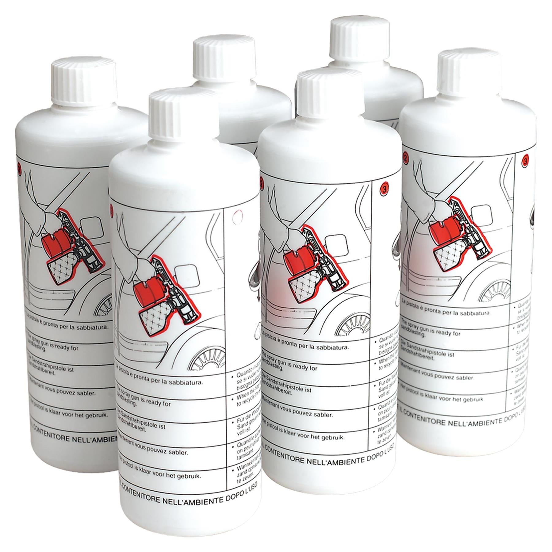 Sealey Shot Blasting Sand - Pack of 6