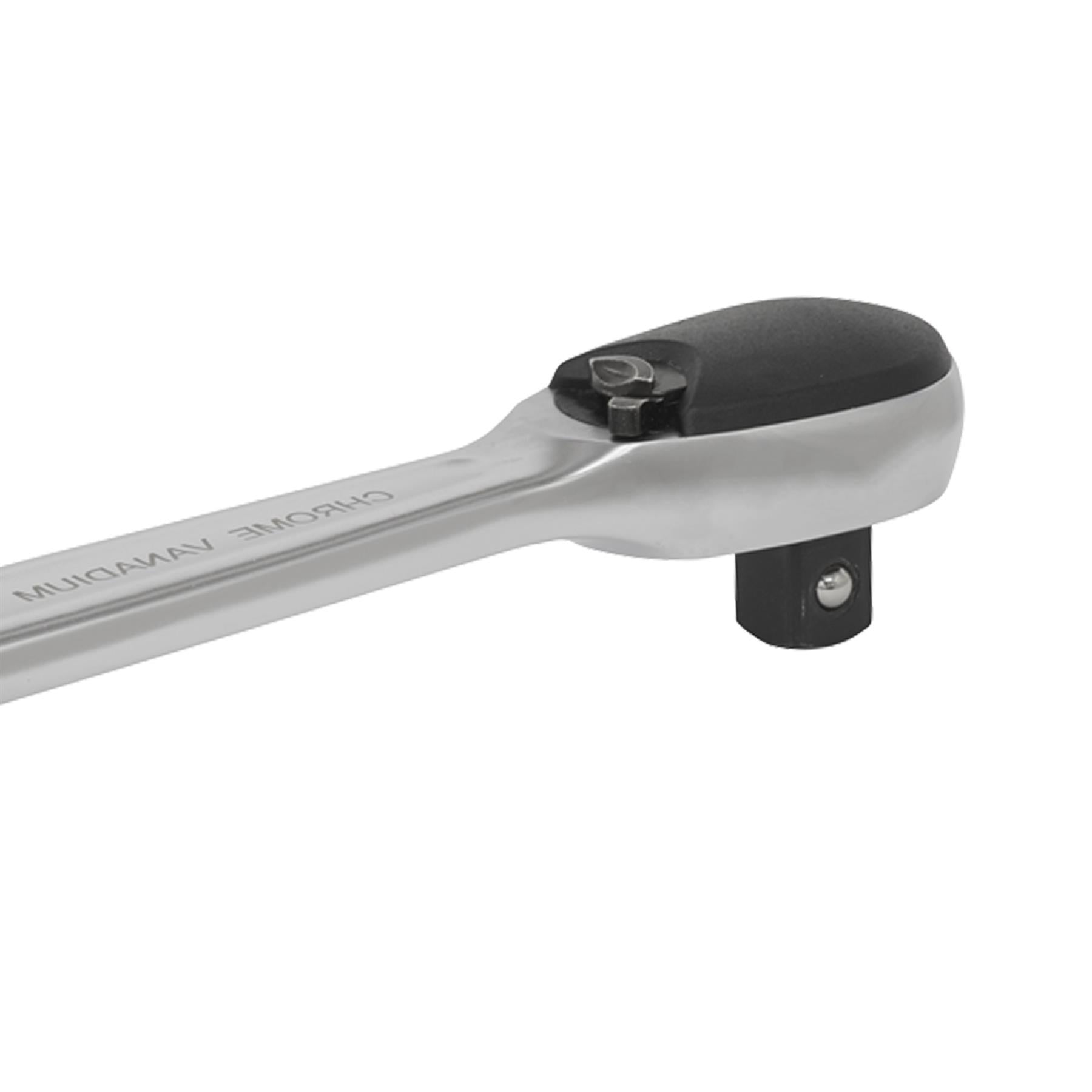 Sealey Ratchet Wrench 1/2"Sq Drive Dust-Free Flip Rev - Platinum
