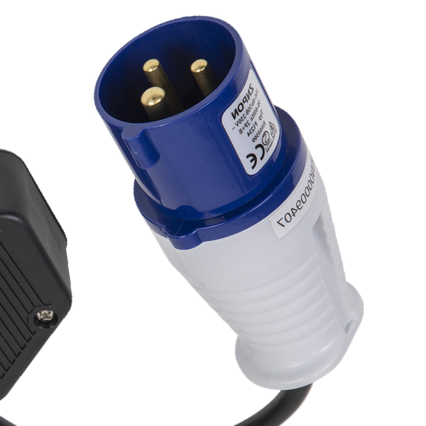 16Amp/13A Trailing Twin Socket & Cable Set Sealey