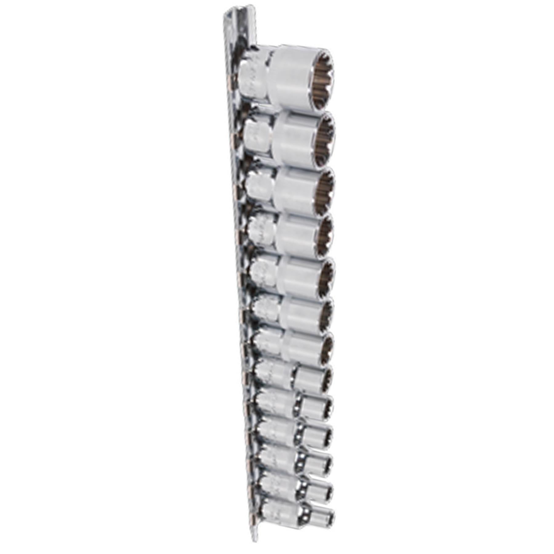 Sealey Socket Set 13pc 1/4"Sq Drive Total Drive