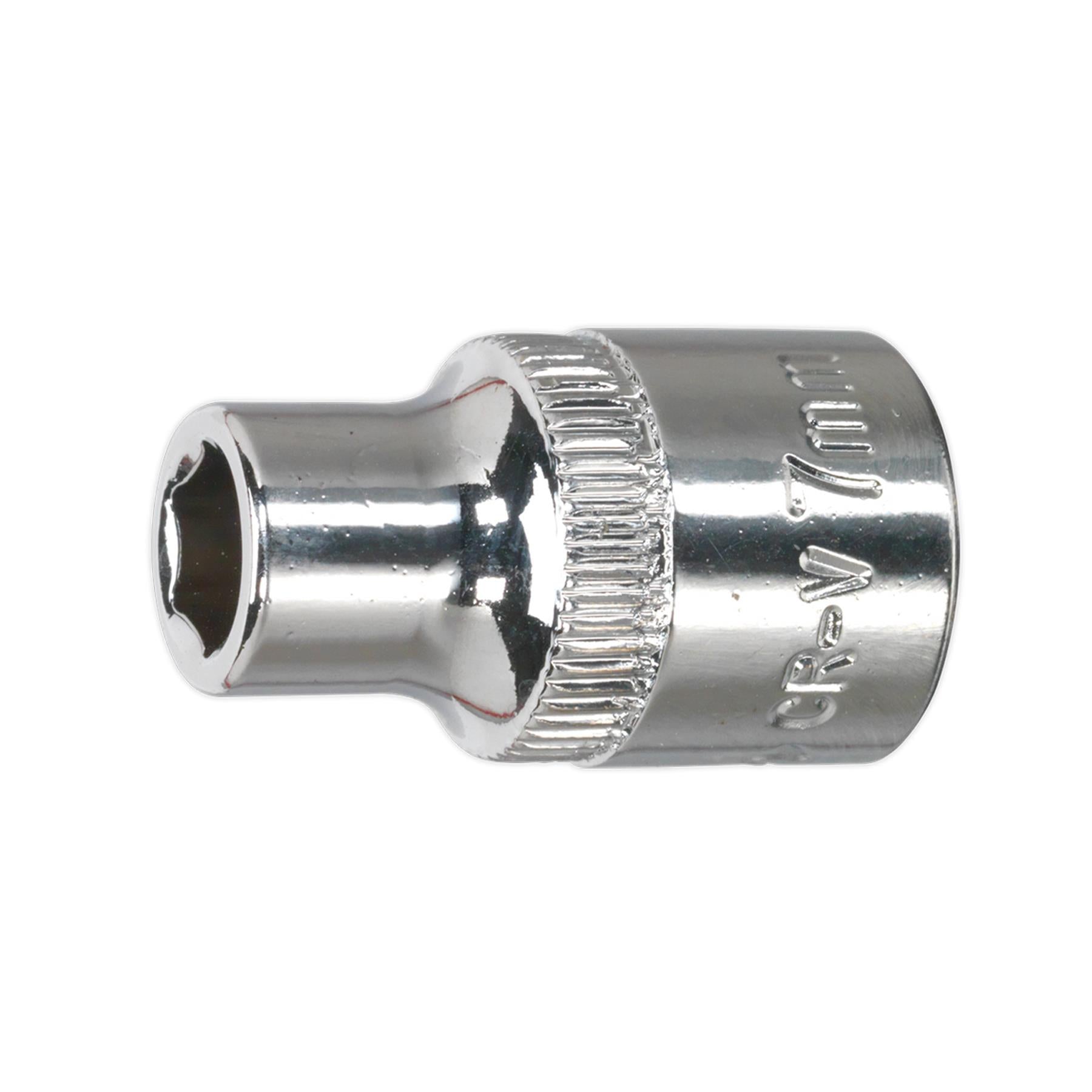 Sealey WallDrive Socket 7mm 3/8"Sq Drive Fully Polished