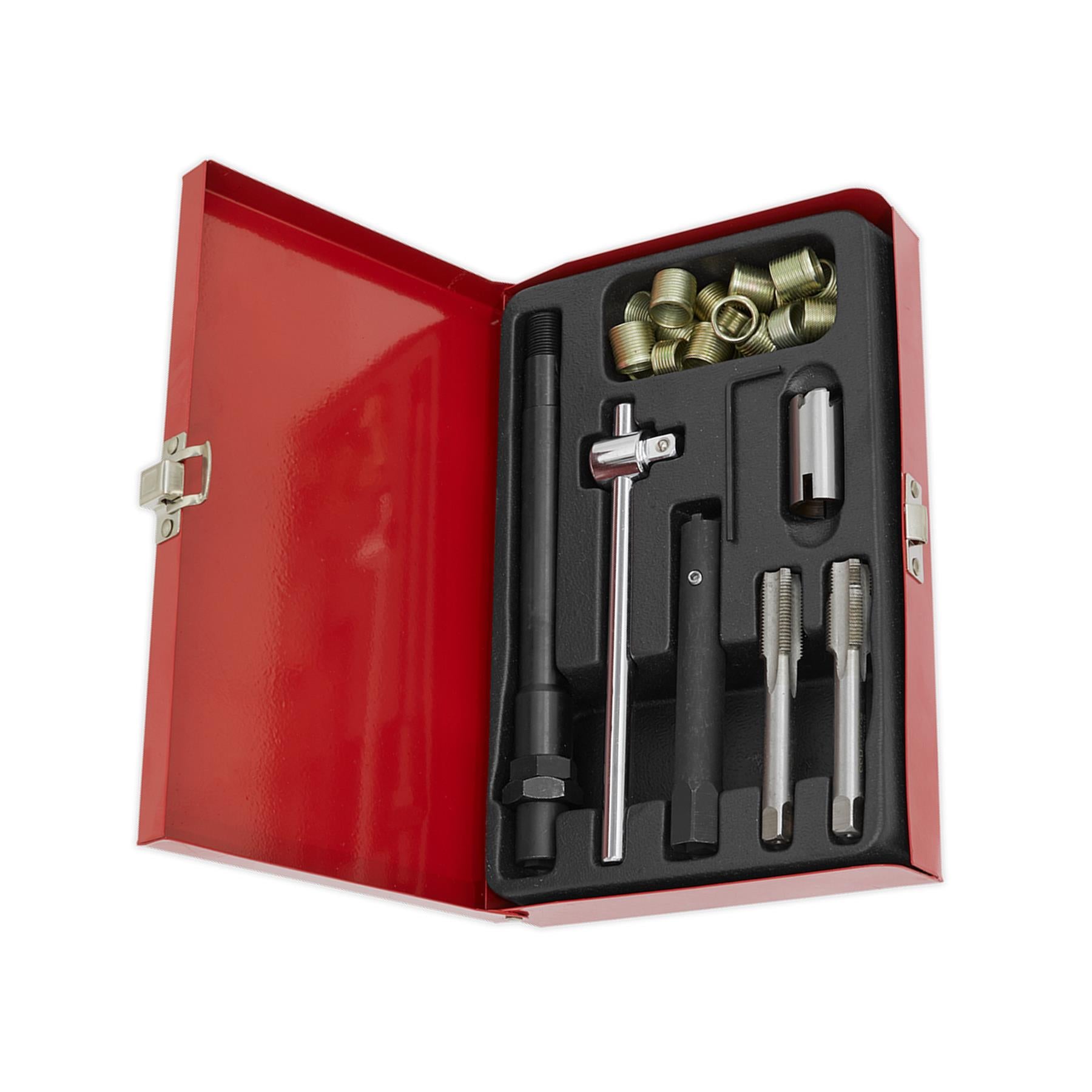Sealey Spark Plug Thread Repair Kit Comprehensive & Time-Saving