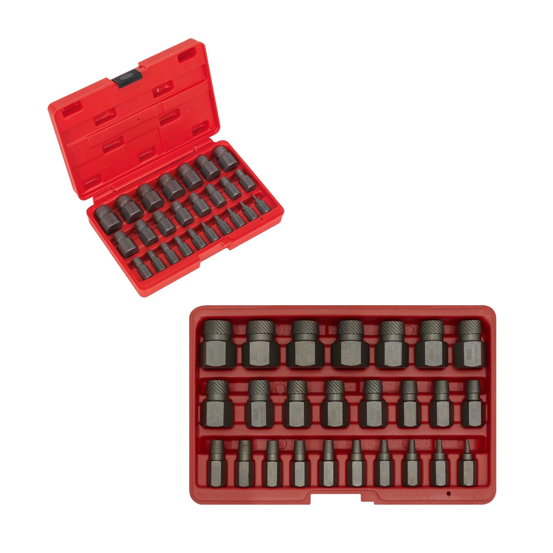 Sealey Multi Spline Screw Extractor Set 25pc