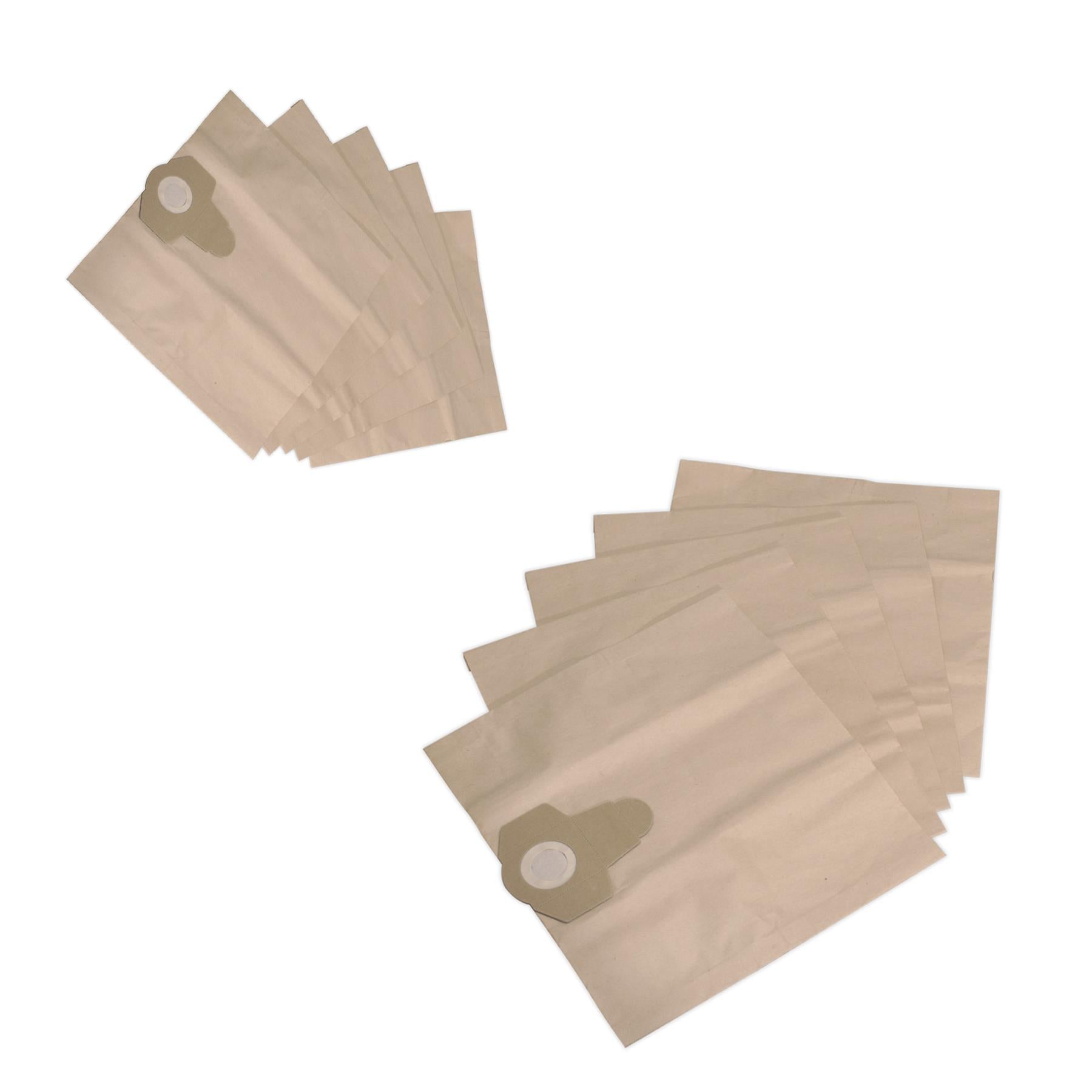 Sealey Dust Collection Bag for PC300 Series Pack of 5