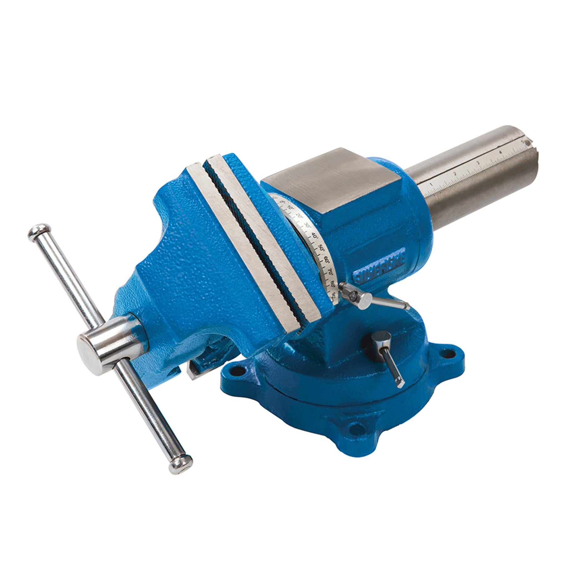 Multipurpose Vice 125mm -Rotating 360° x 360° Workshop Bench Clamp Garage DIY