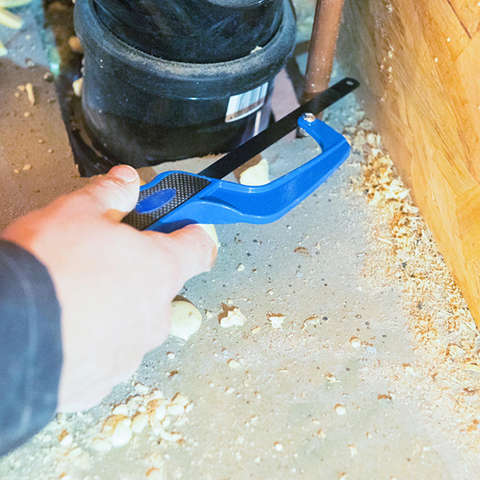 Hacksaw Close Quarter 250 - 300mm Blade Uses Conventional And Broken Blades