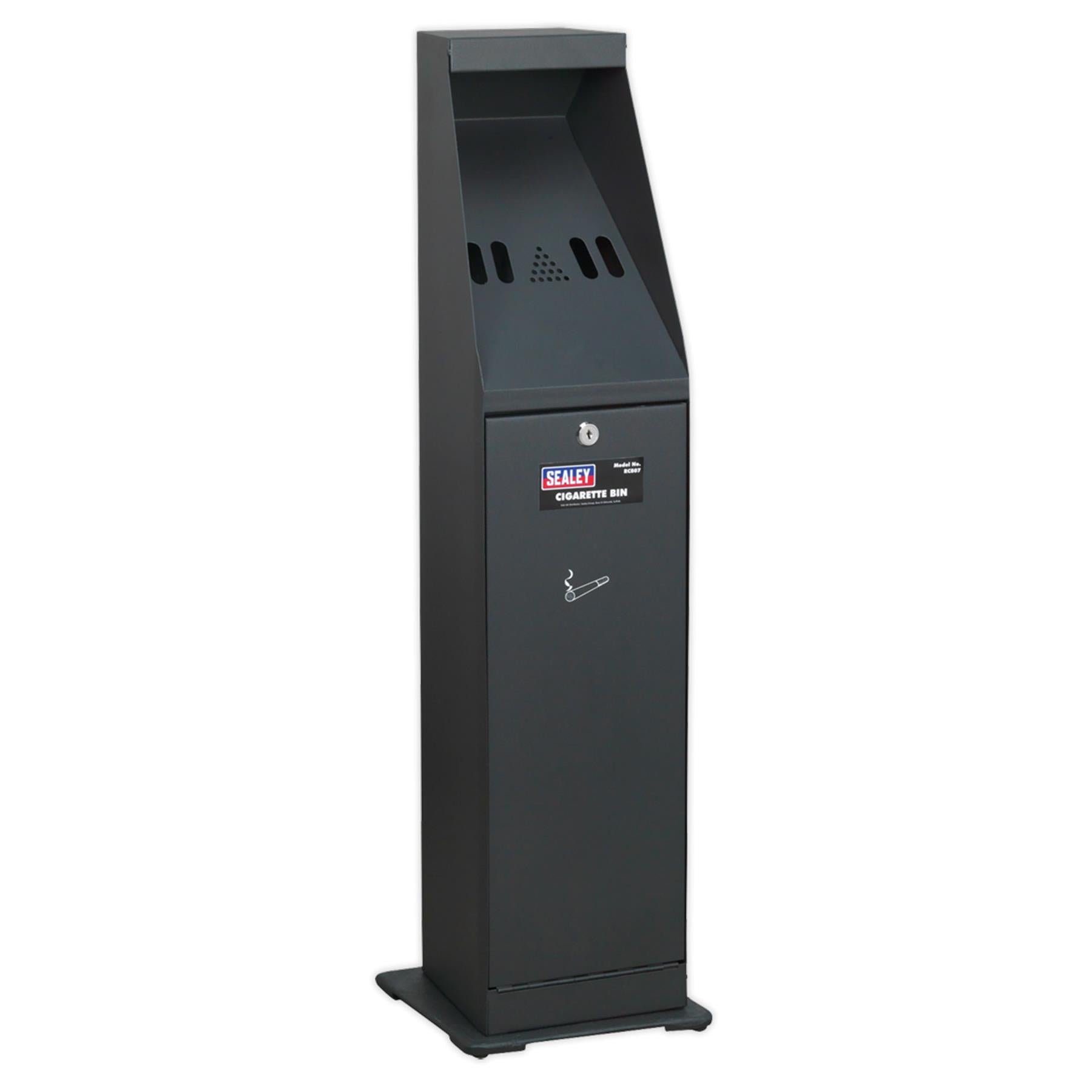 Sealey Cigarette Bin High Quality Lock And Supplied With two keys