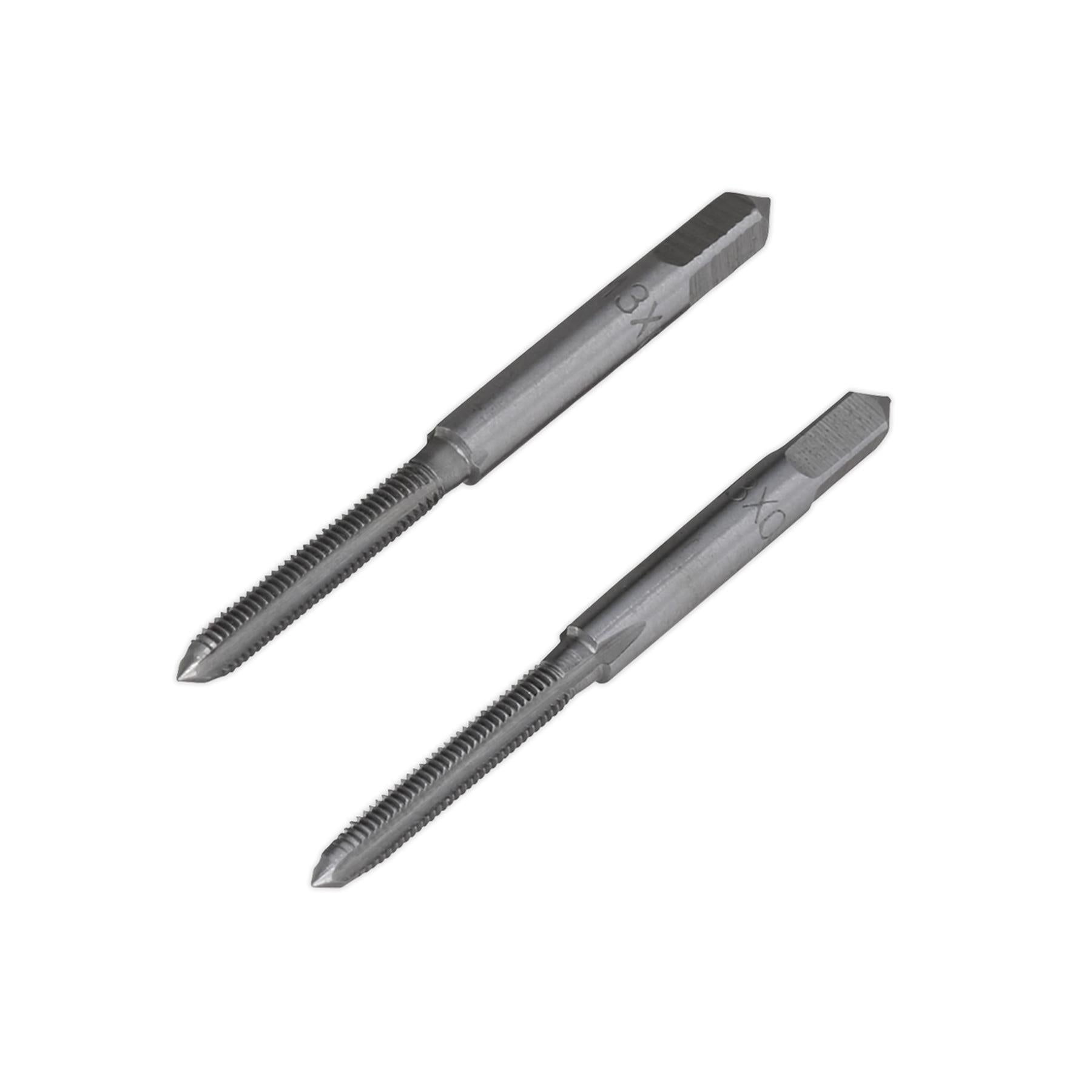 Sealey High Quality Tap Set 2pc (Taper & Plug) M3 x 0.5mm
