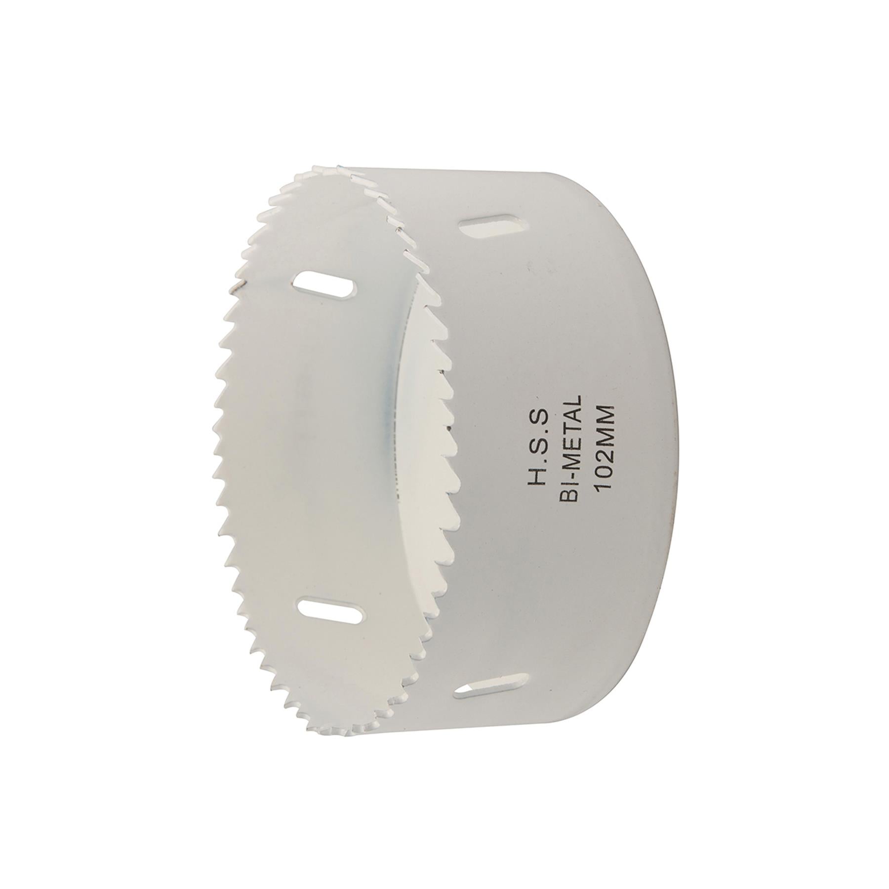 Heavy Duty Bi-Metal Holesaw 102mm Variable Pitch Steel Wood Metal Pvc Fast Clean