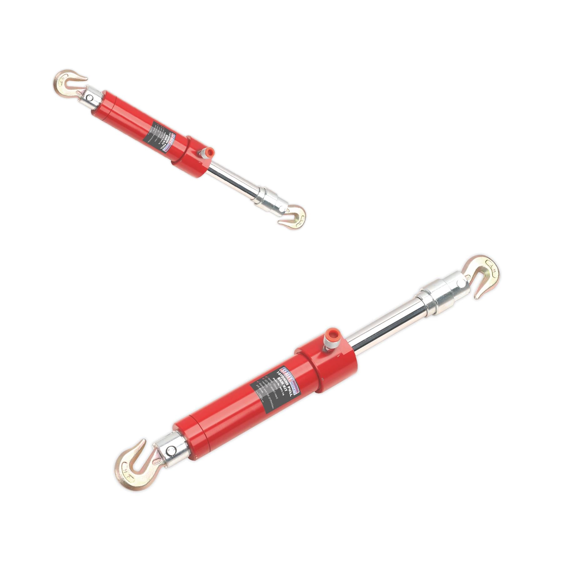 Sealey Pull Ram Kit 10tonne Supplied With Two Chain Hooks