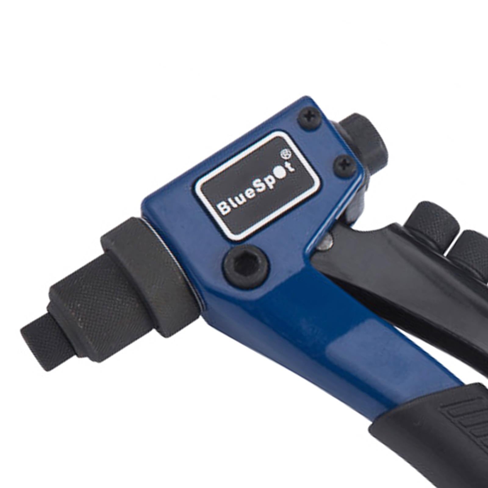 Rivet Gun Pop Riveter Heavy Duty Riveting 2.4mm-4.8mm Rivets BlueSpot